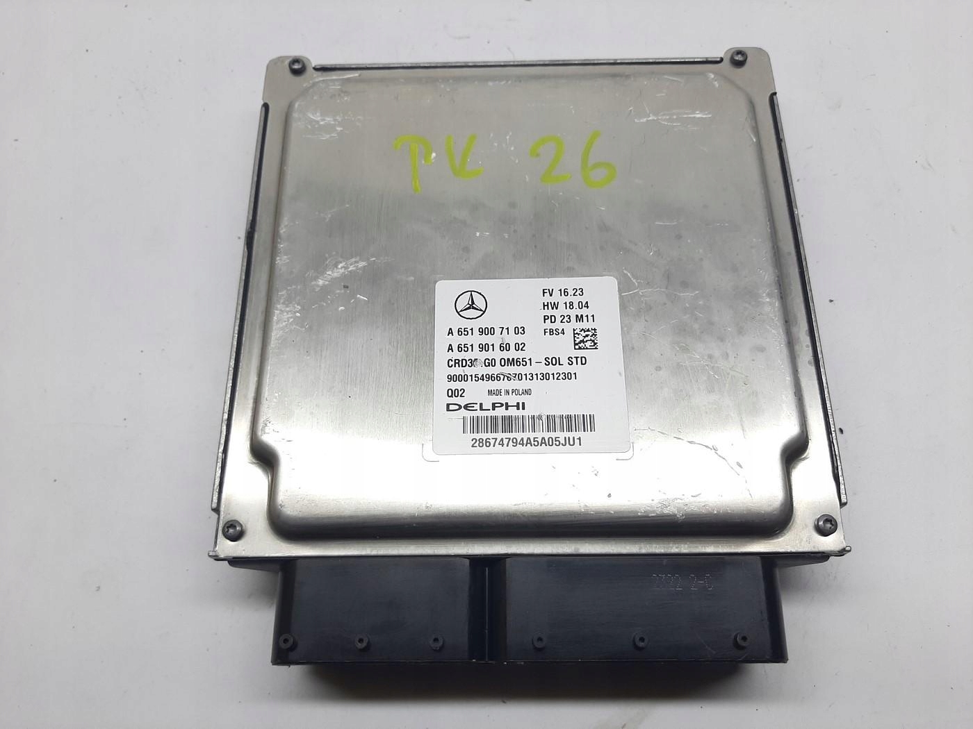 MERCEDES SPRINTER W907 2.2 CDI KOMPUTER SILNIKA A6519007103 A6519016002
