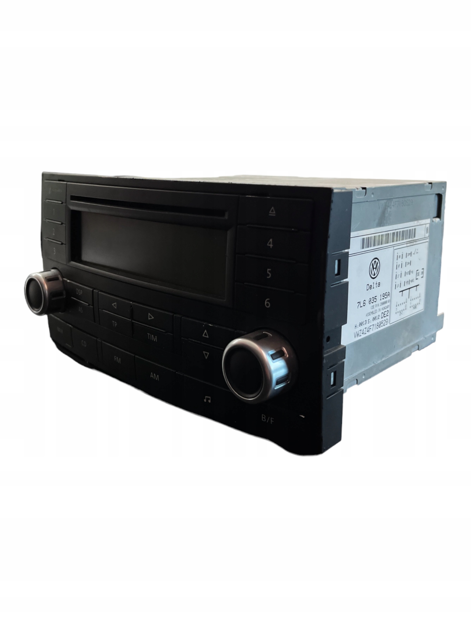 VW TOUAREG RADIO MEDIA ODTWARZACZ 7L6035195A panel 2003/2007