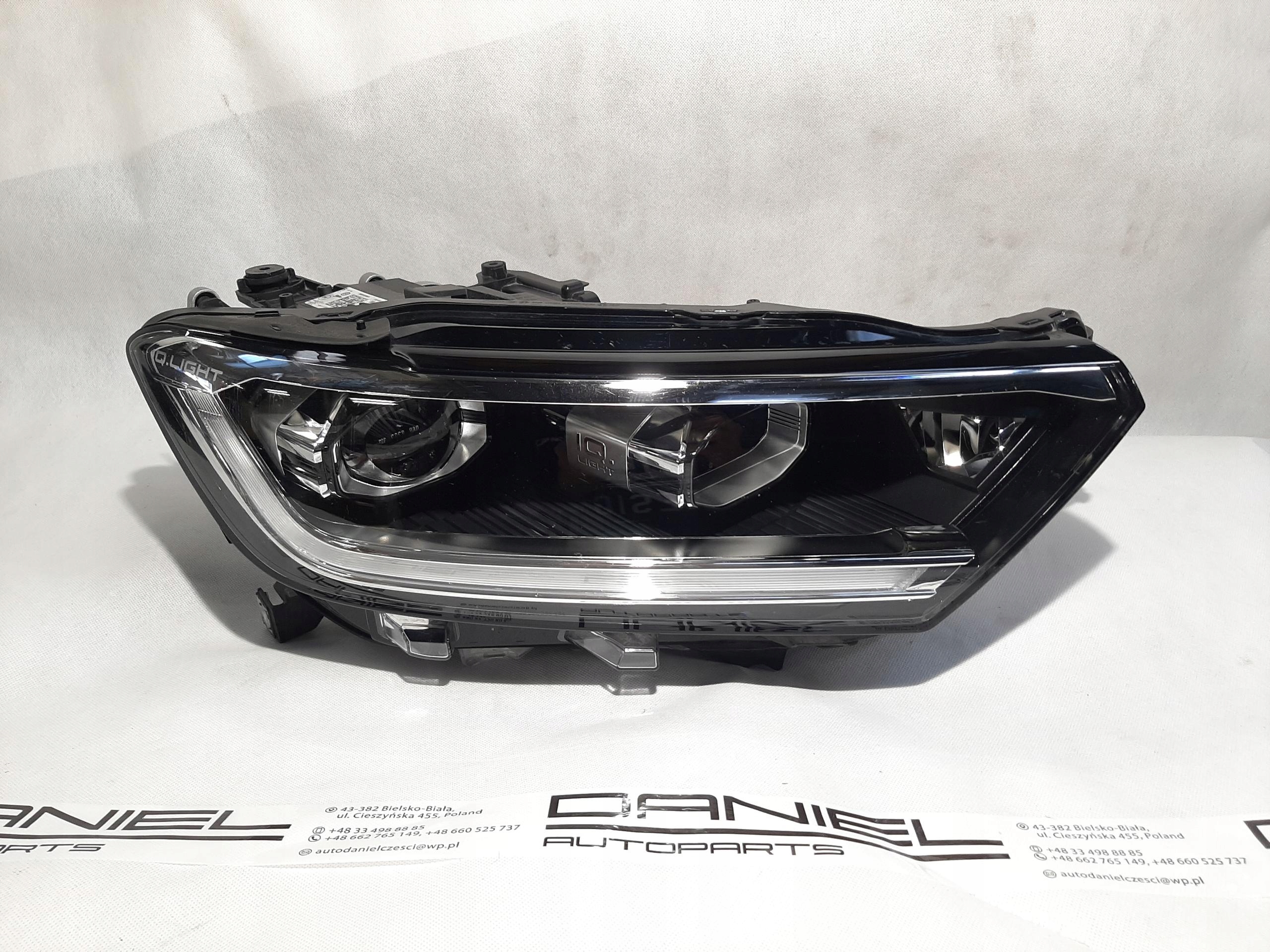 VW T-ROC I LIFT REFLEKTOR LAMPA PRAWY PRZÓD FULL LED IQ LIGHT 2GA941036BQ