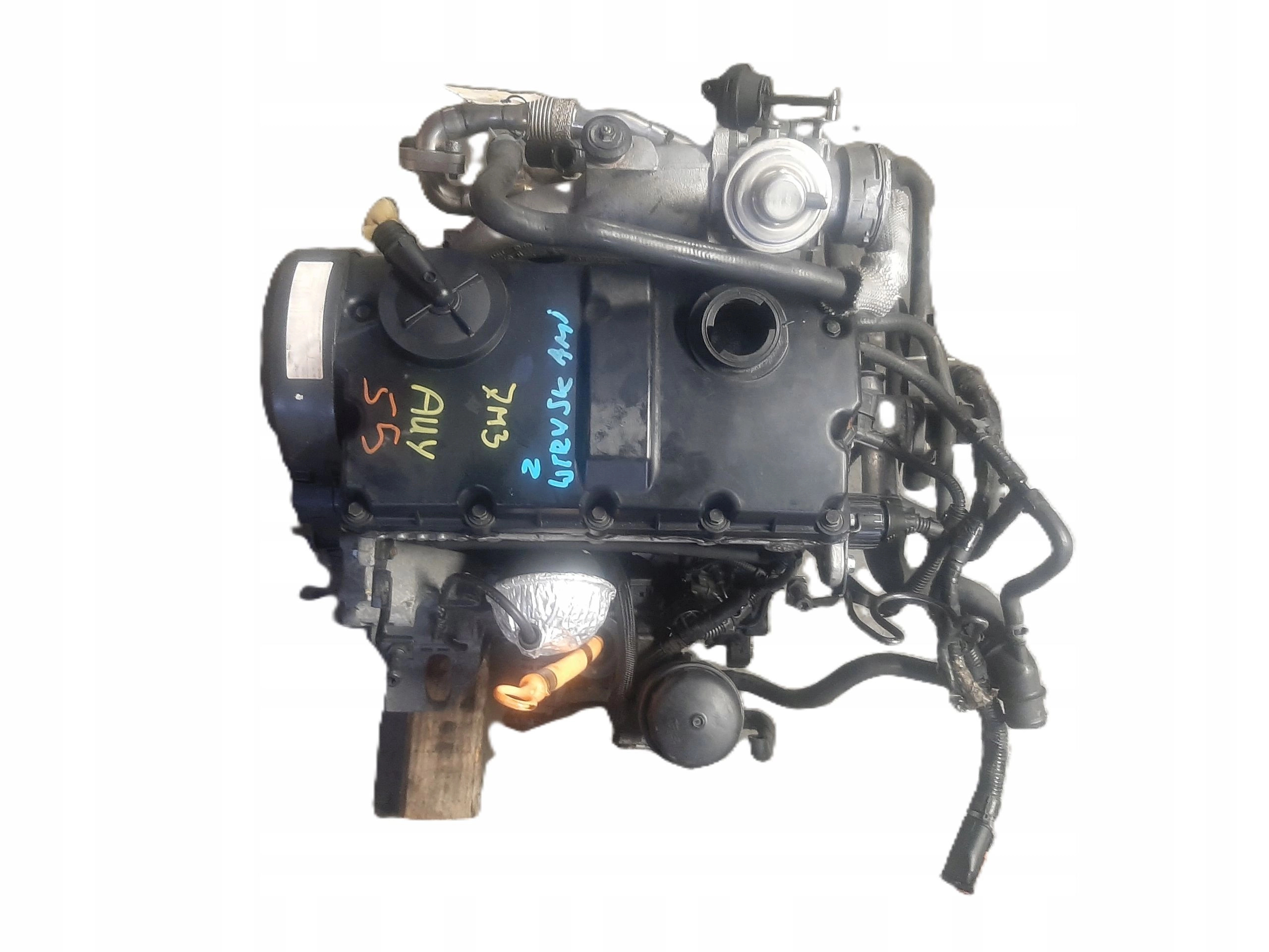 VOLKSWAGEN SHARAN 1995- SILNIK KOMPLETNY DIESEL AUY 1.9 TDI 197000KM