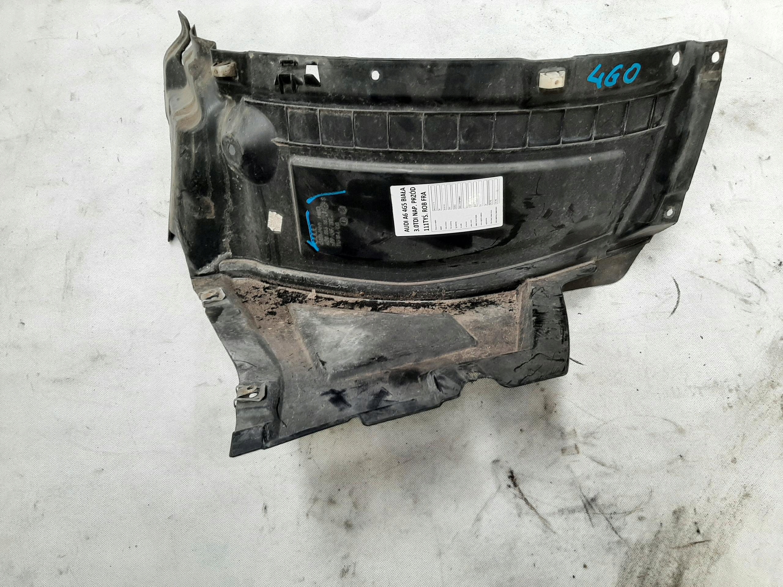 AUDI A6 C7 LIFT 3.0 TDI 2014- NADKOLE LEWY PRZÓD CZĘŚĆ PRZEDNIA 4G0853887J