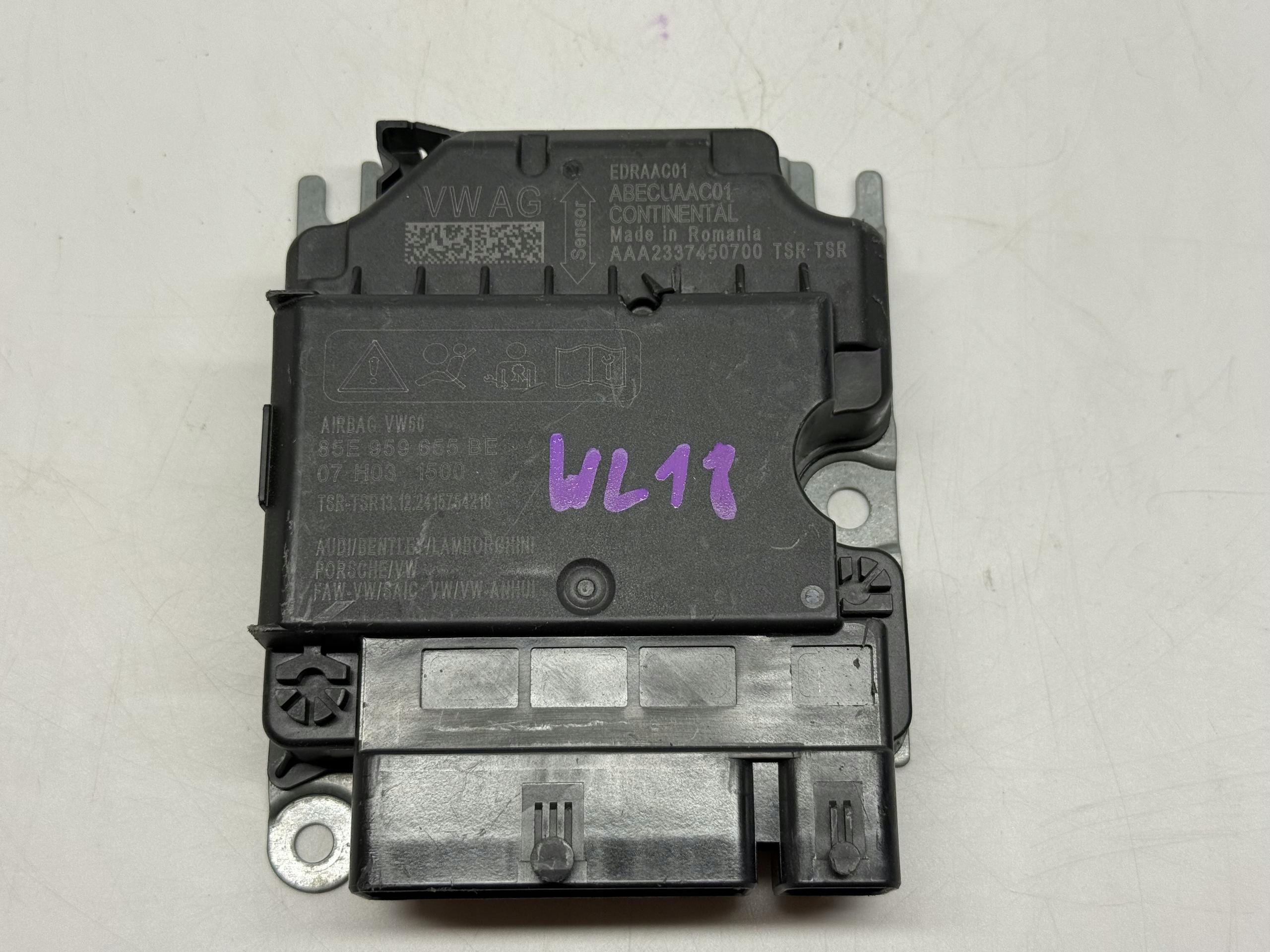 AUDI Q6 E-TRON MODUŁ STEROWNIK AIRBAG 85E959655BE