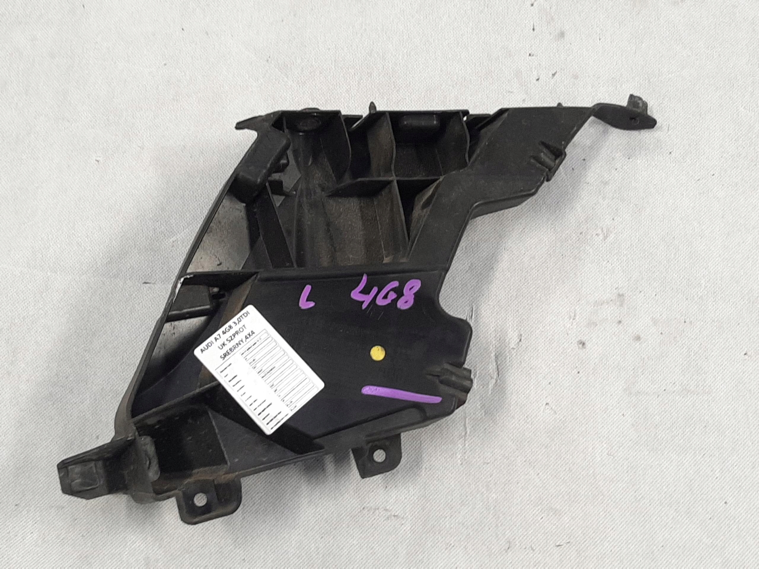 AUDI A7 SPORTBACK 2010- ŚLIZG MOCOWANIE ZDERZAKA LEWY PRZÓD 4G8807283C