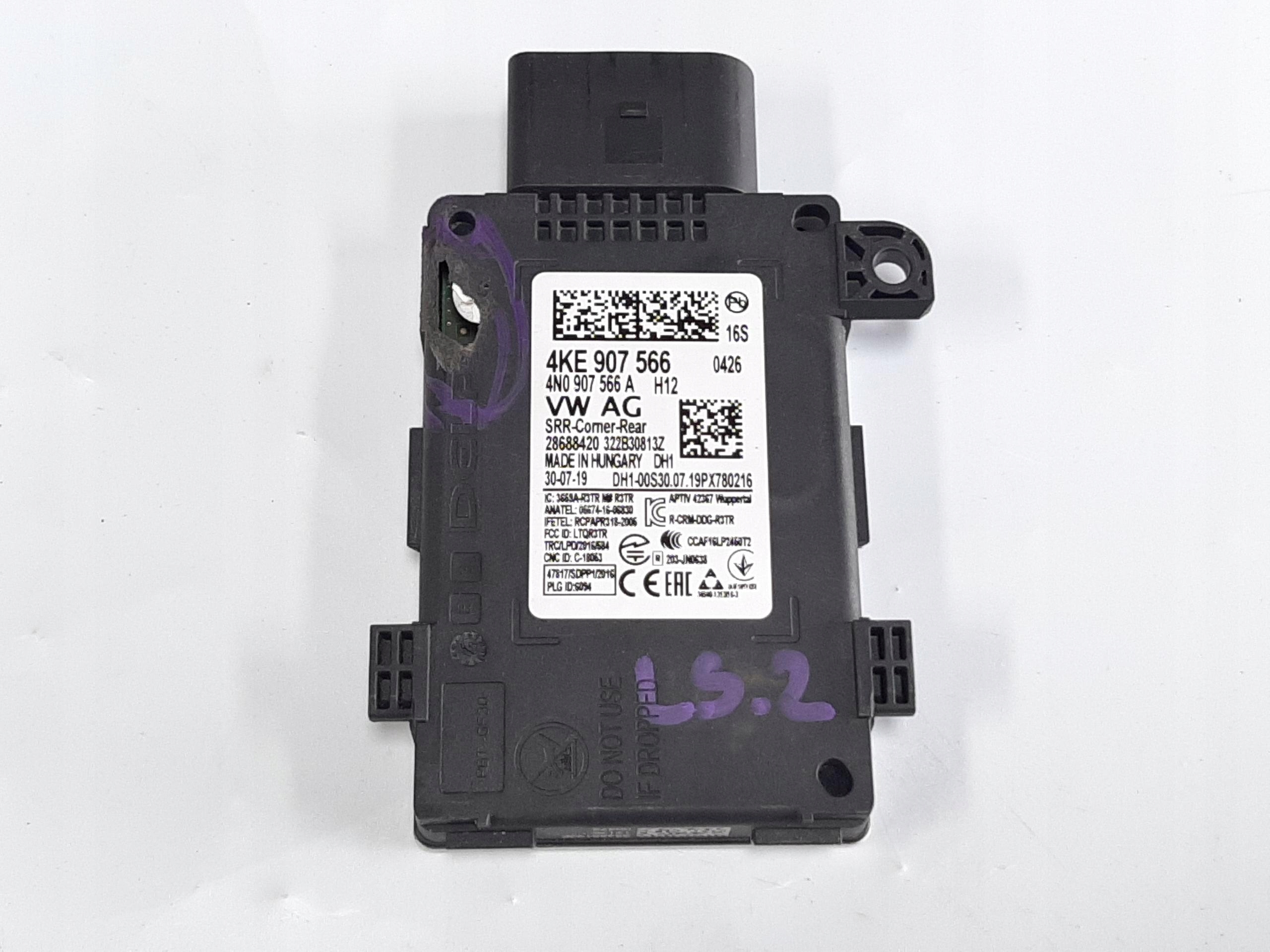 AUDI A6 C8 RADAR CZUJNIK ZMIANY PASA RUCHU 4KE907566