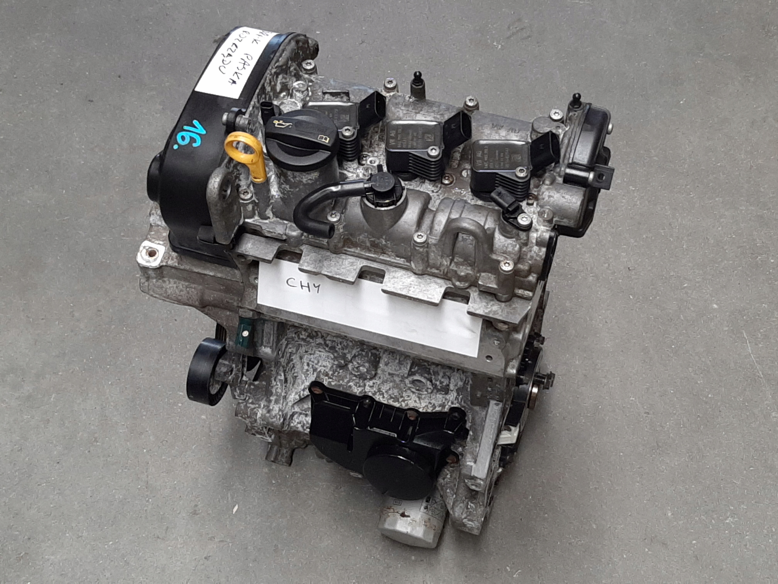 VW POLO V SŁUPEK SILNIKA CHY 1.0 MPI