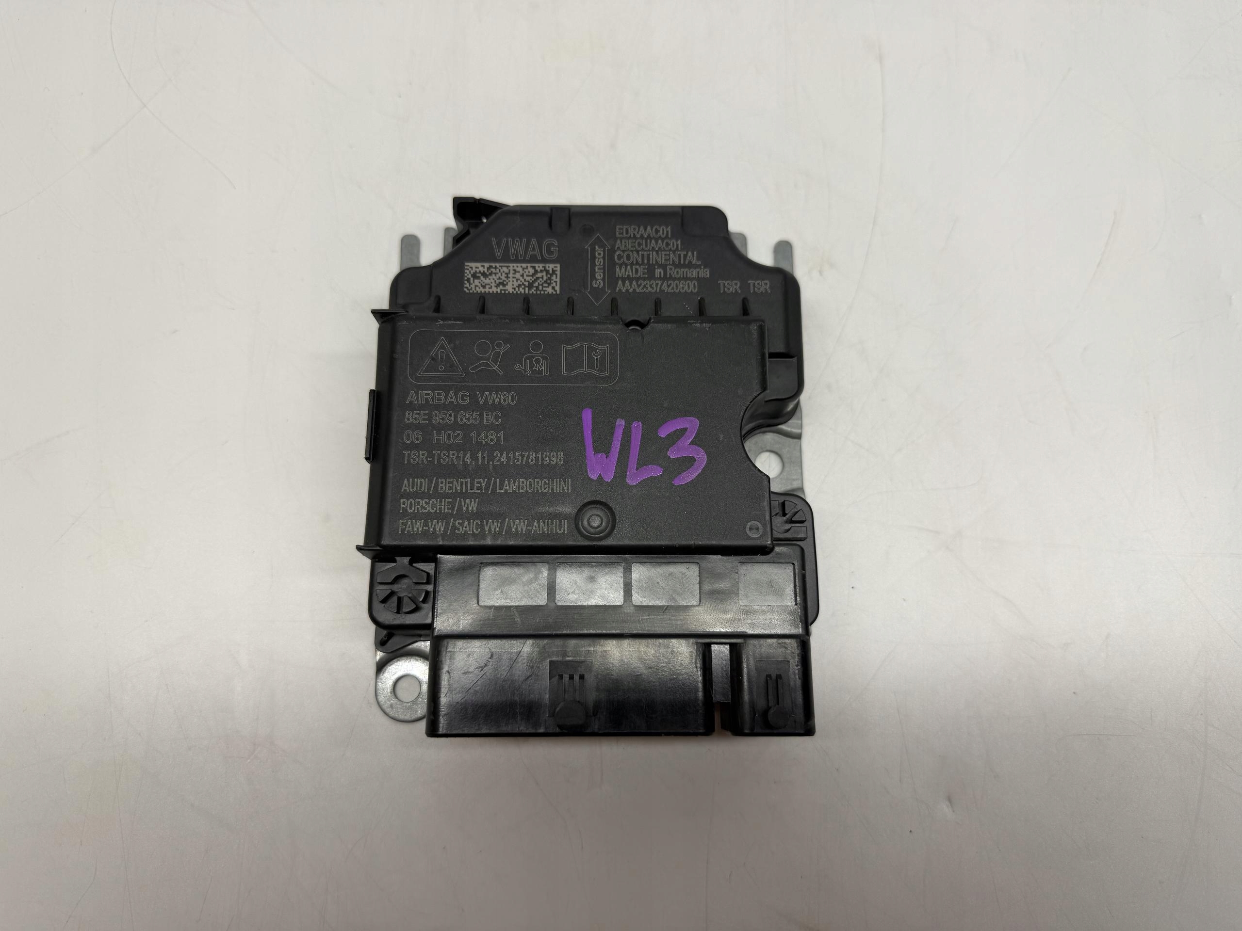 AUDI A6 E-TRON MODUŁ STEROWNIK AIRBAG 85E959655BC