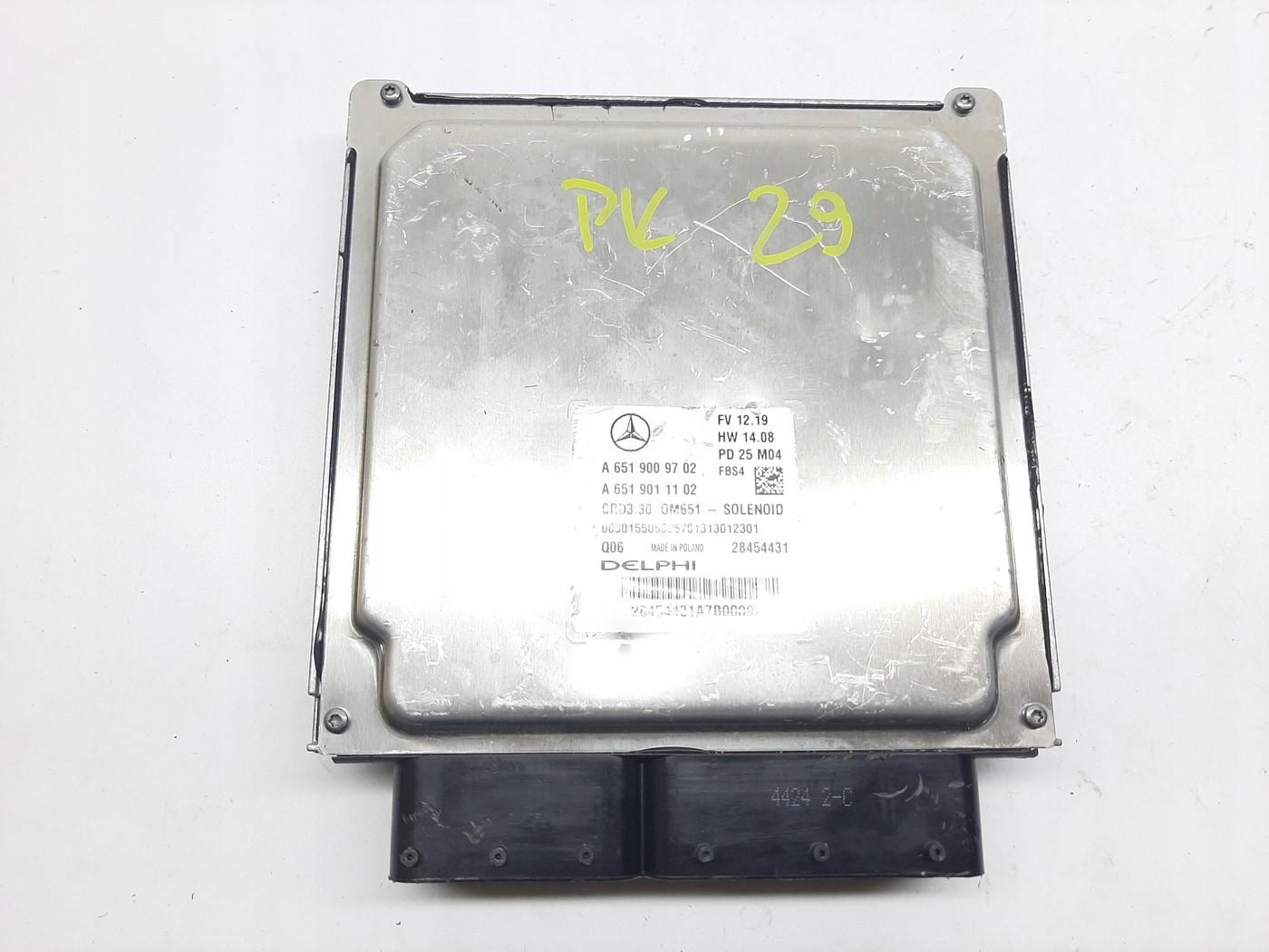 MERCEDES W176 W246 1.8 2.2 CDI KOMPUTER SILNIKA A6519009702 A6519011102