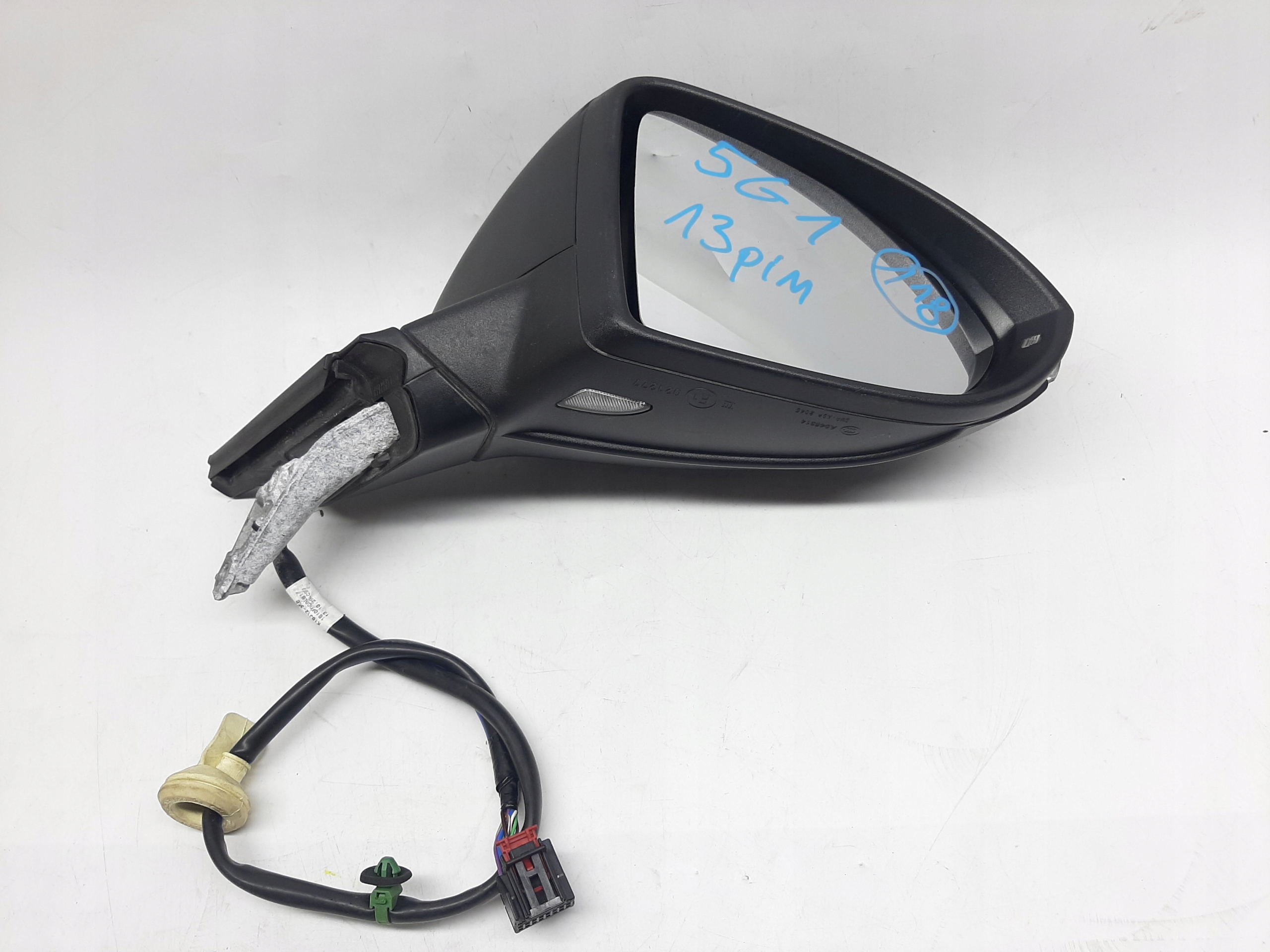 VW GOLF VII 5G LUSTERKO ZEWNĘTRZNE PRAWE 13 PIN