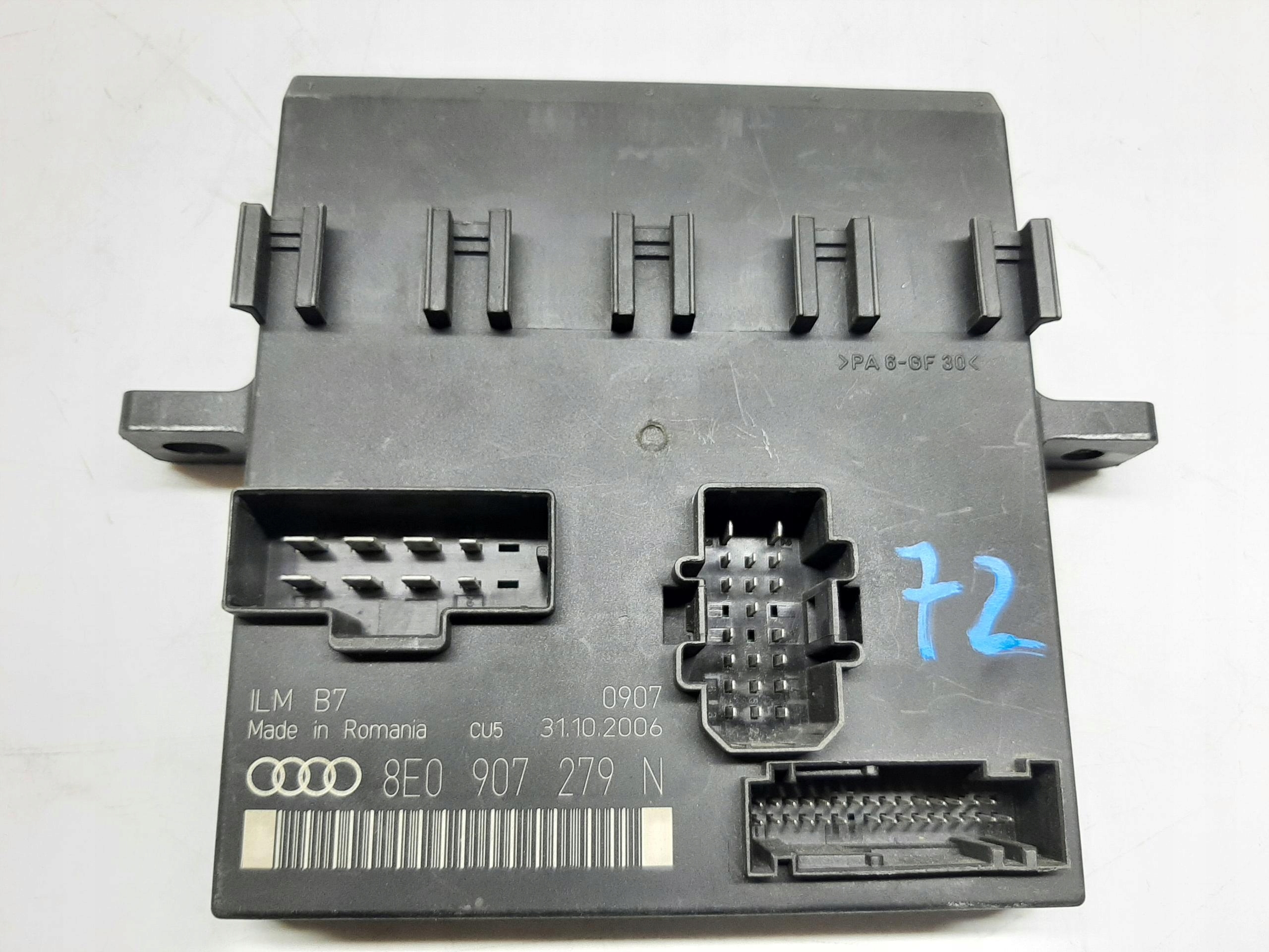 AUDI A4 B7 2004- MODUŁ STEROWNIK ŚWIATEŁ 8E0907279N