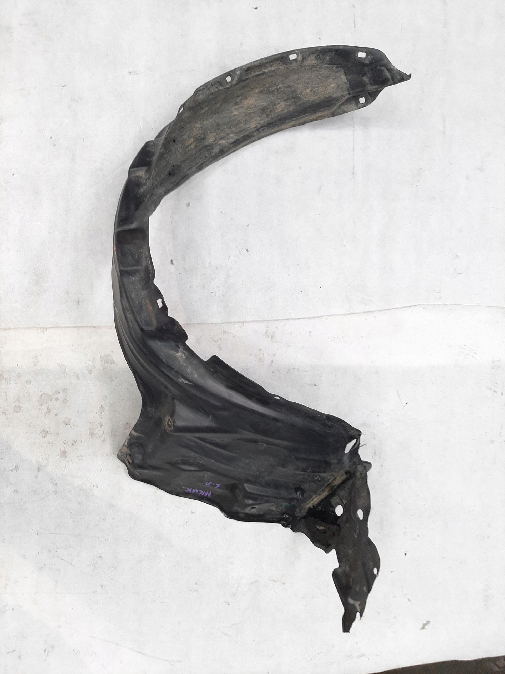 TOYOTA HILUX VII NADKOLE OSŁONA PRZECIWBŁOTNA LEWY PRZÓD 53806-0K030