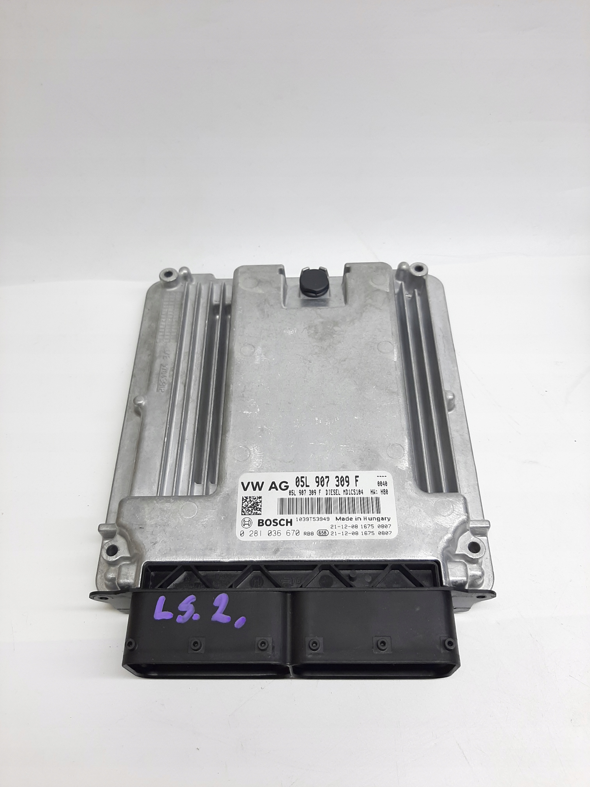 VW TRANSPORTER T6 KOMPUTER STEROWNIK SILNIKA ECU 05L907309F