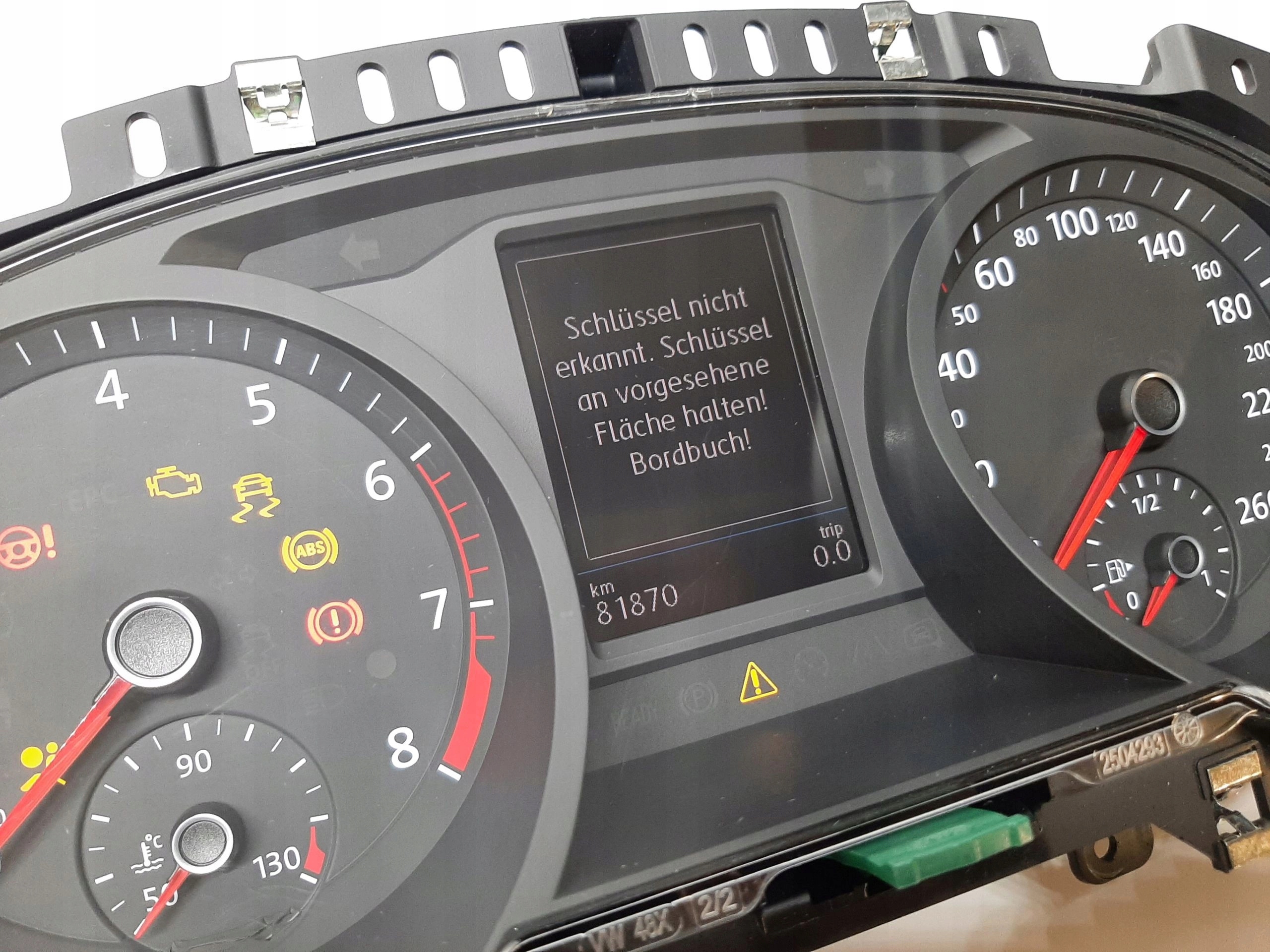 VW Passat B8 Wskaźnik licznik zegar 3G0920750F 81870KM