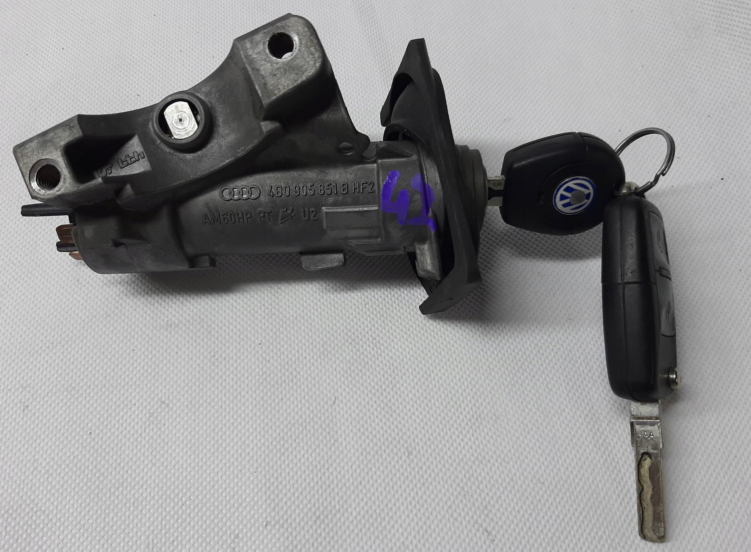 VW Stacyjka Kluczyk 4B0905851B