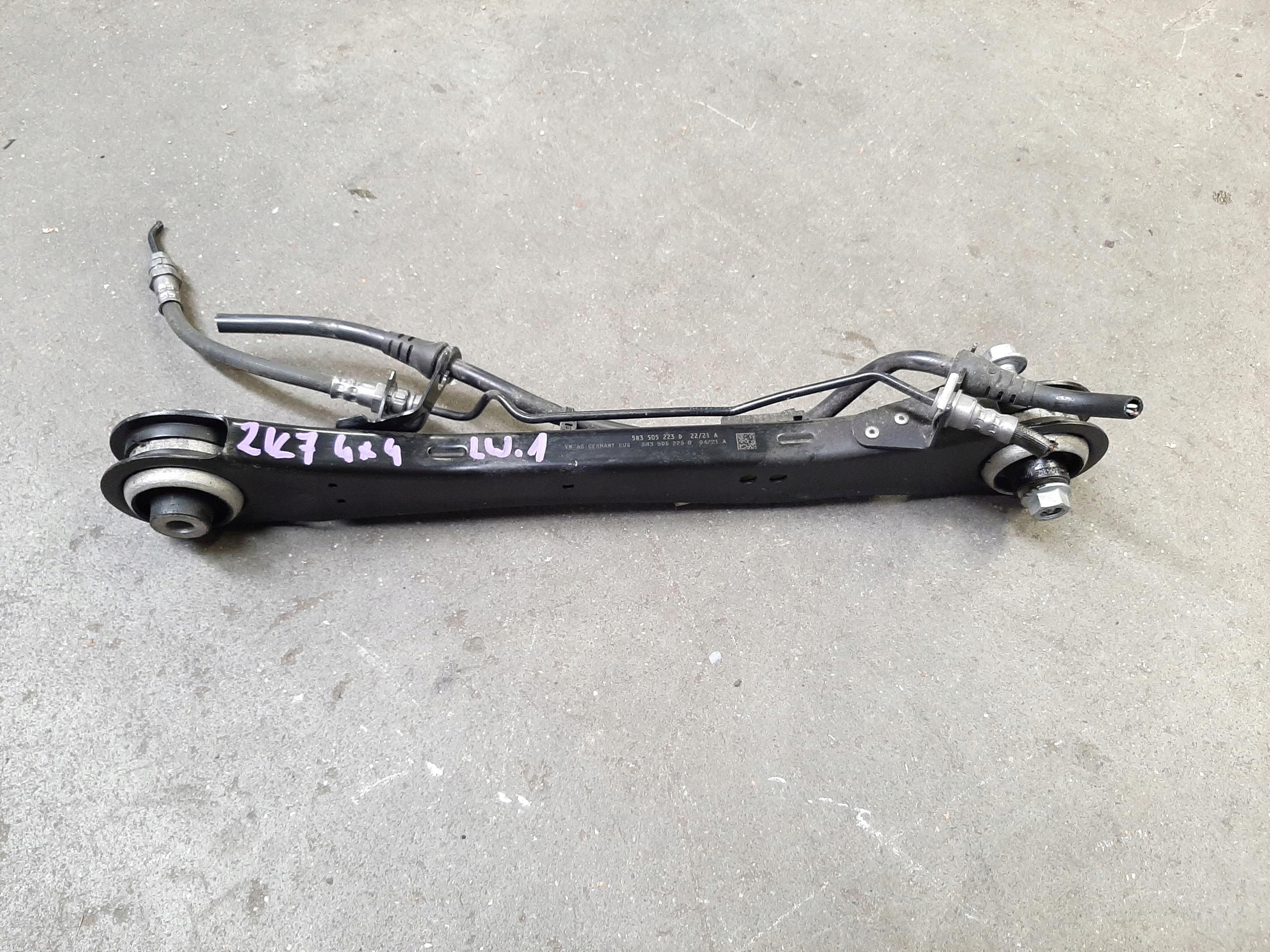 VW CADDY V 4MOTION WAHACZ WZDŁUŻNY LEWY TYŁ TYLNY 5R3505223D
