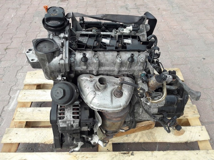 VW SKODA AUDI SEAT SILNIK KOMPLETNY AZQ 1.2 BENZ