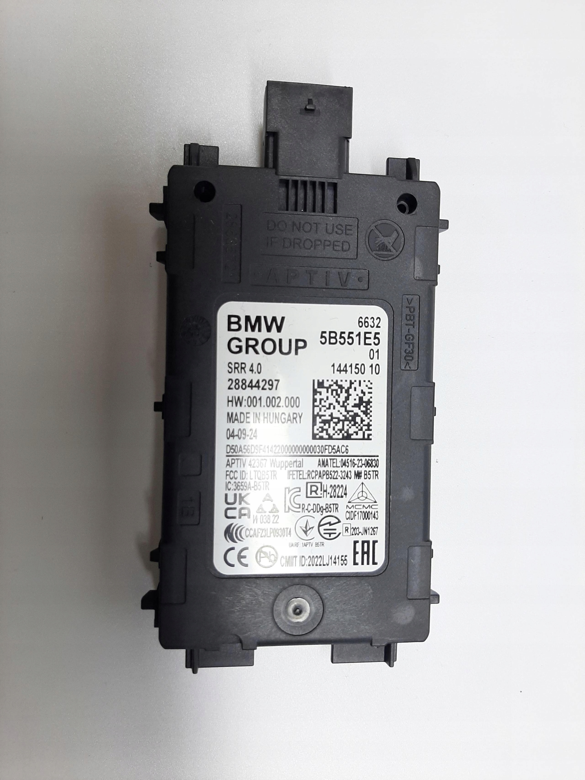 BMW iX CZUJNIK SENSOR RADAR ACC 5B551E5