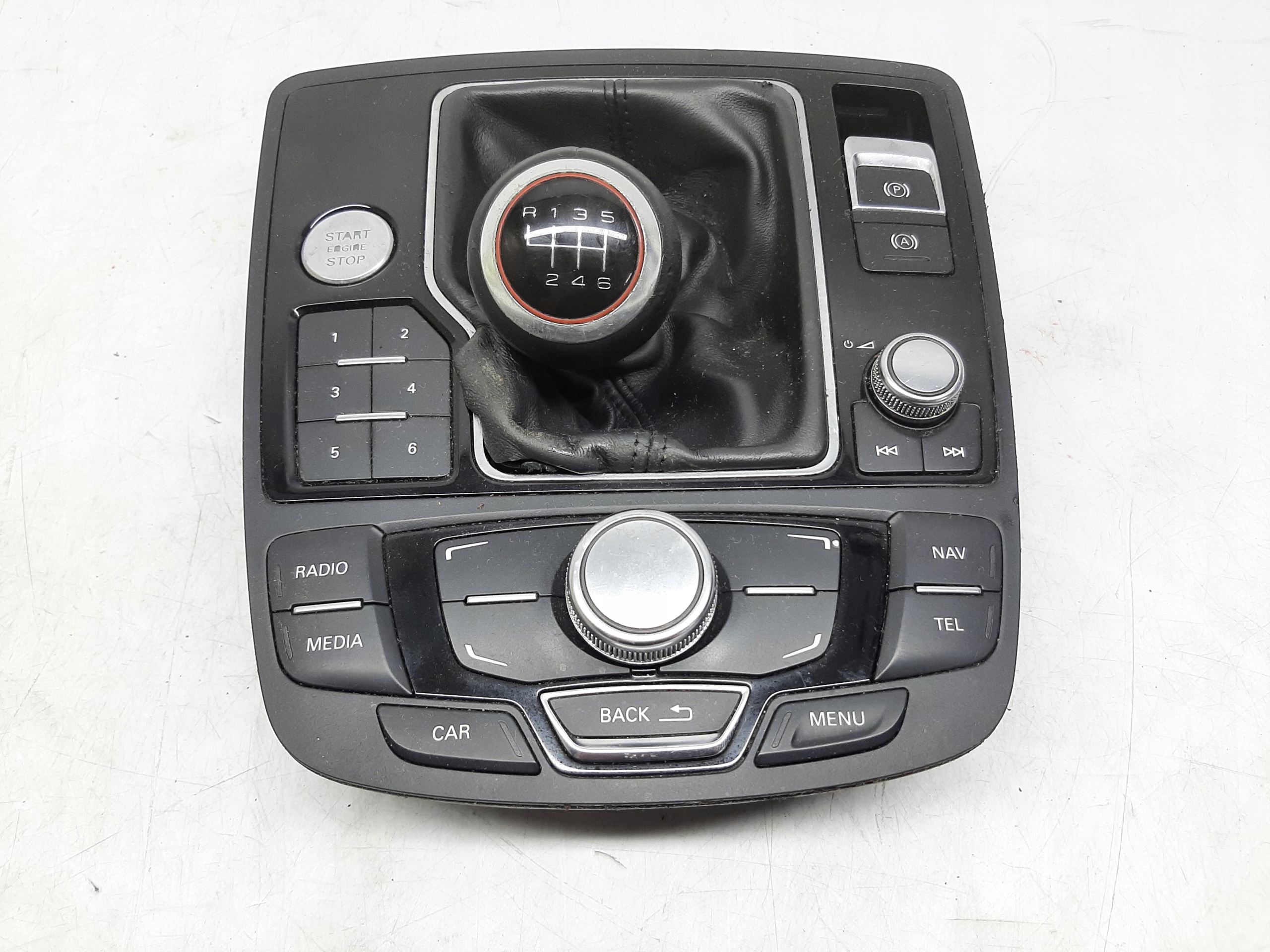 AUDI A6 C7 PANEL STEROWANIA MMI GAŁKA MIESZEK ZMIANY BIEGÓW 4G2919710