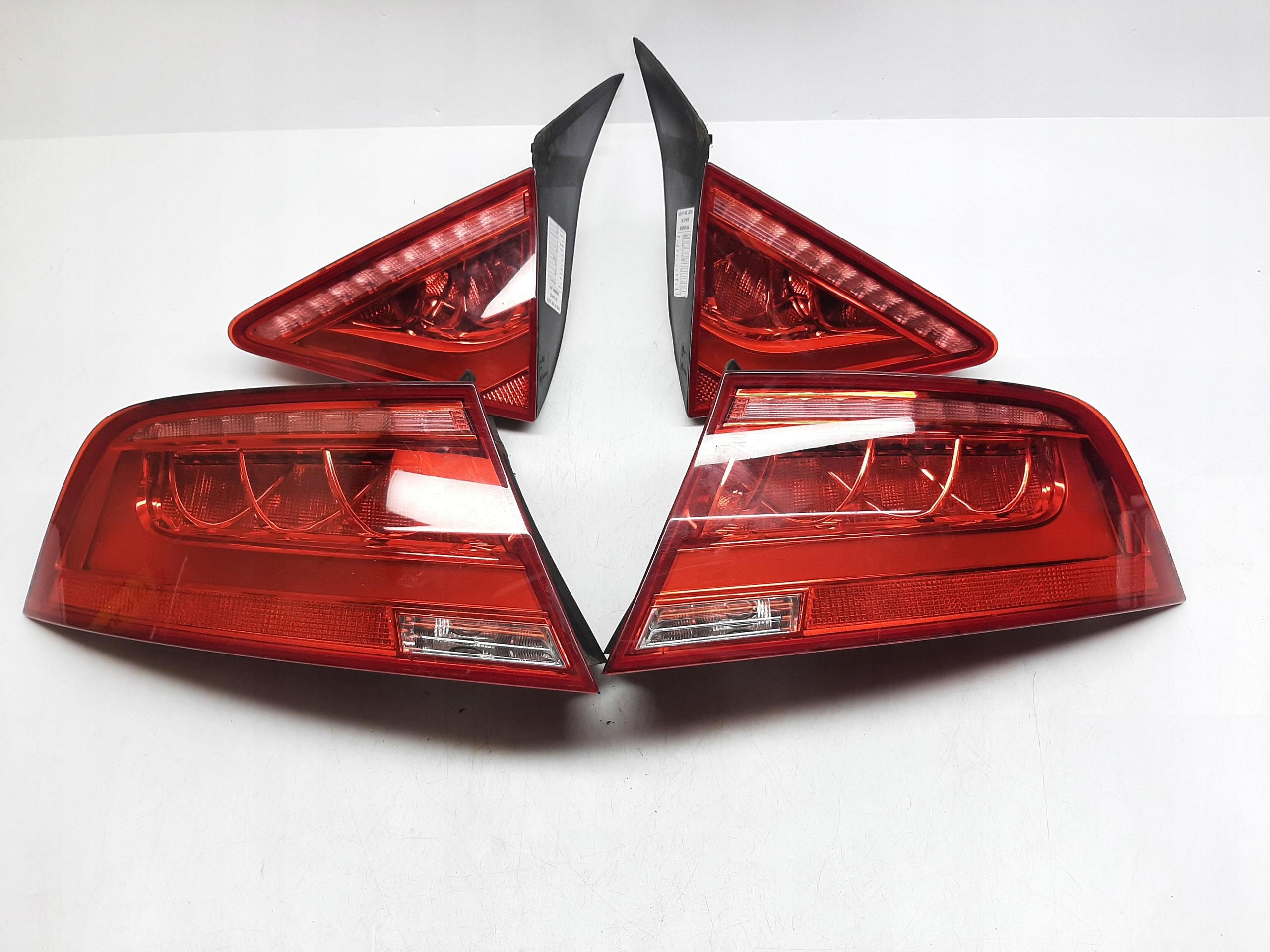 AUDI A7 SPORTBACK S-LINE 2010- LAMPY TYLNE KOMPLET 4G8945096 4G8945095