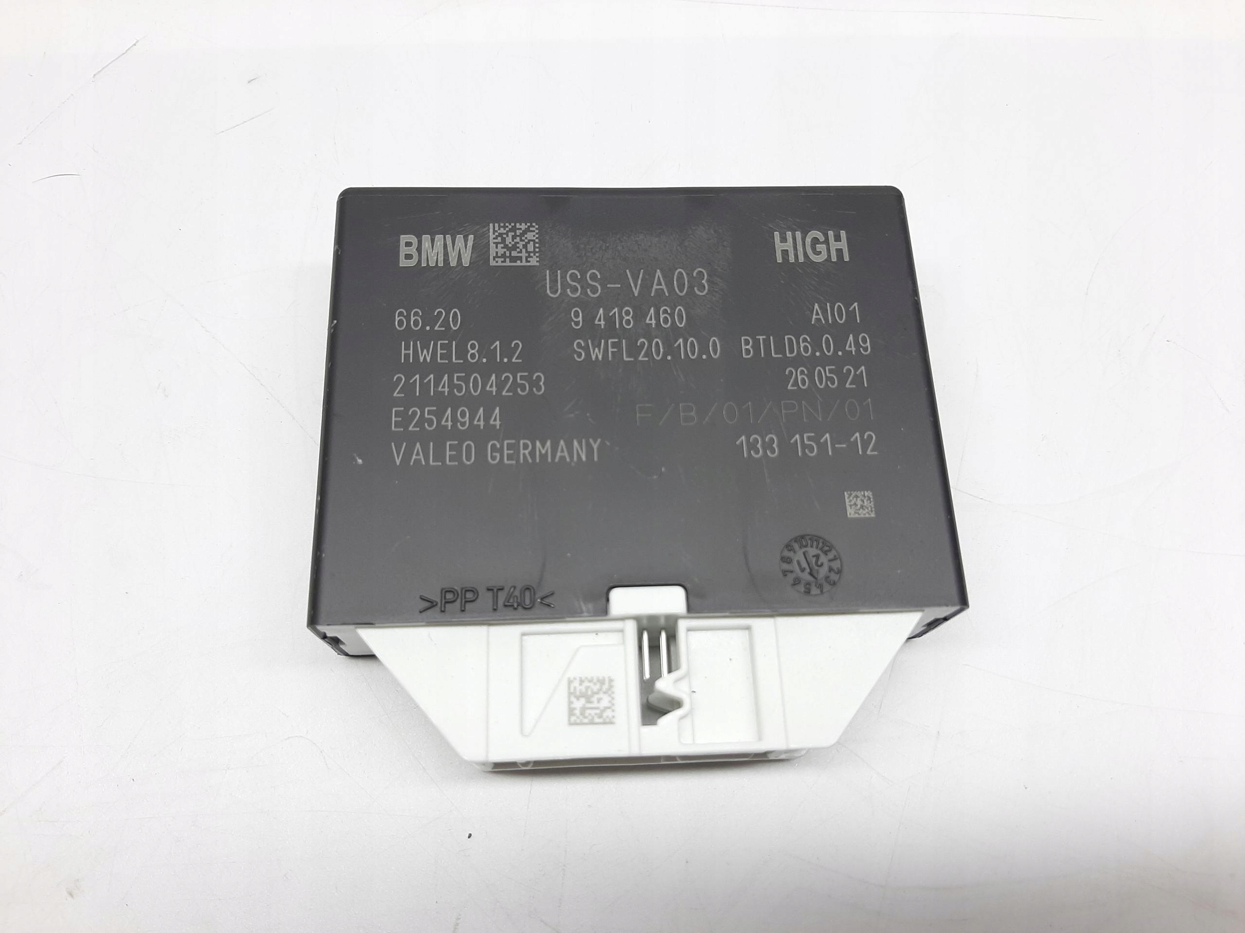 BMW X3 G01 MODUŁ STEROWNIK PDC 9418460