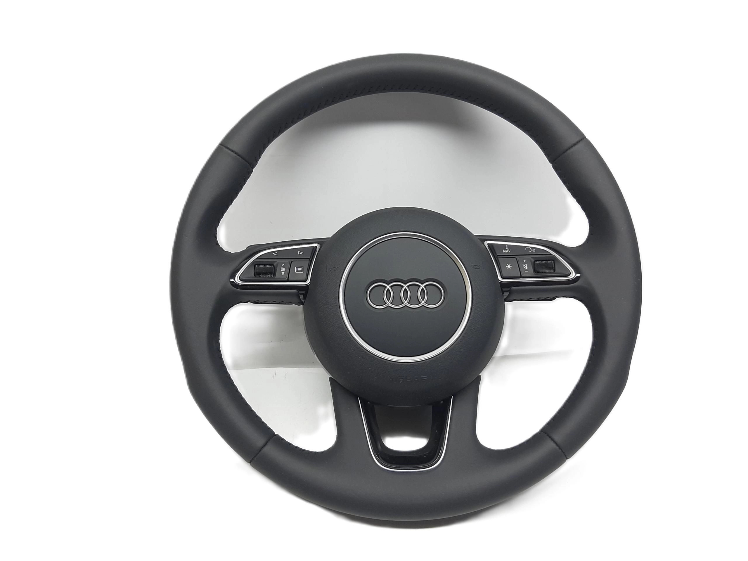 AUDI Q3 SQ3 8U 11- KIEROWNICA MULTIFUNKCYJNA SKÓRA AIRBAG 8U0419091AK