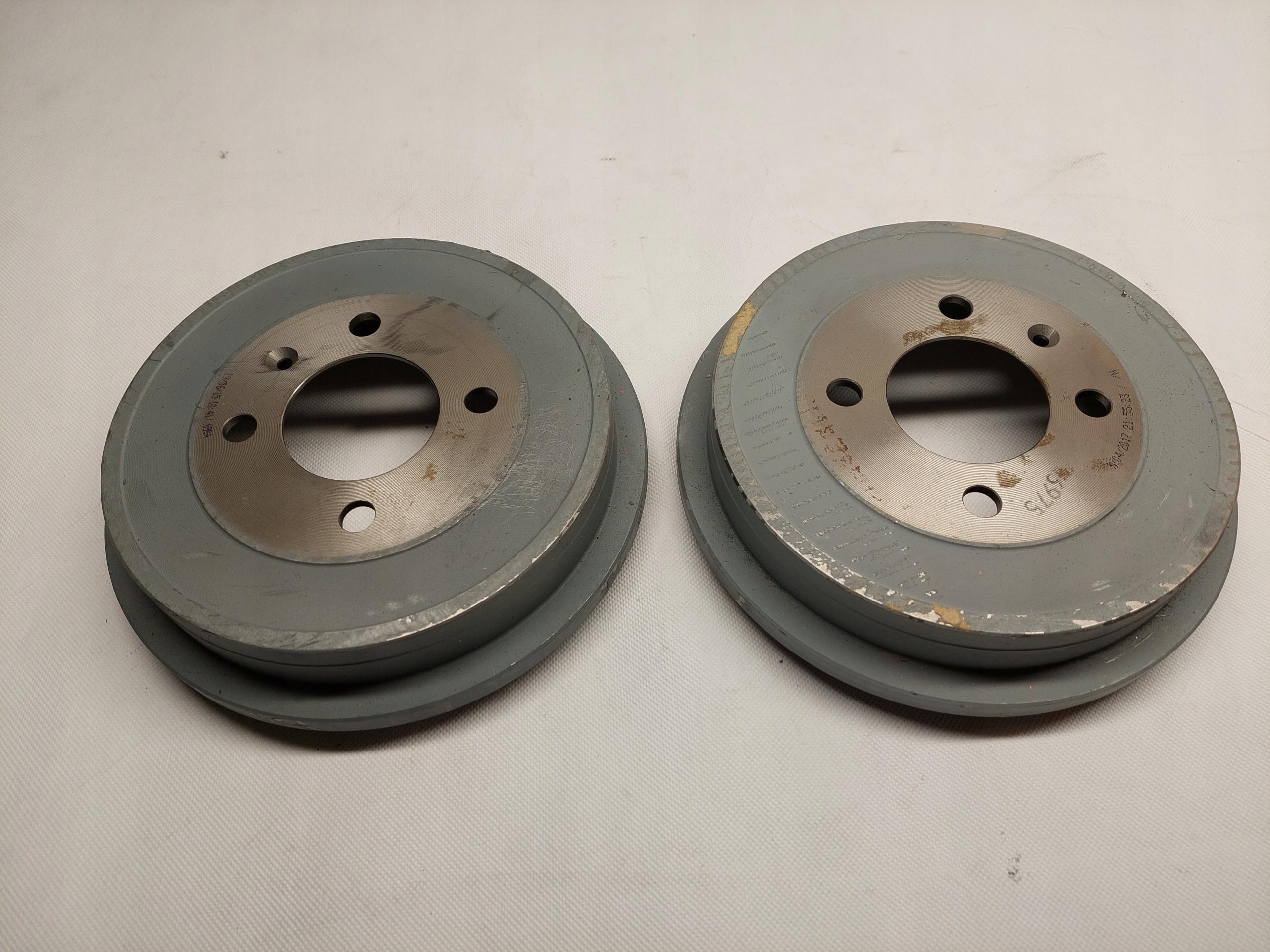 VW E-UP! UP BĘBNY HAMULCOWE bęben TYLNE TYŁ 1S0609617 komplet 2 sztuki