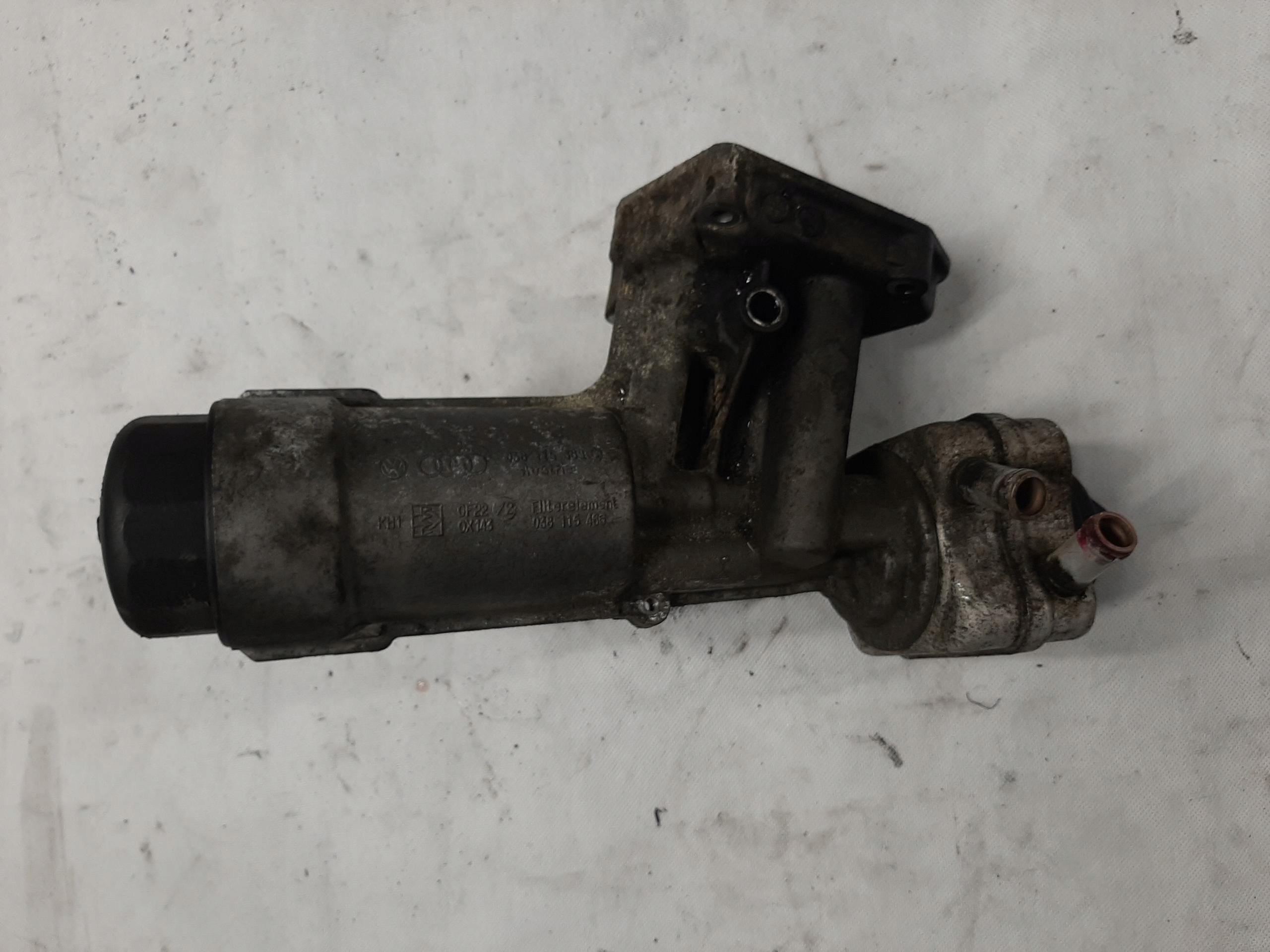GOLF IV A4 B6 1.9 TDI OBUDOWA FILTRA OLEJU CHŁODNICZKA 038115389C 038115466
