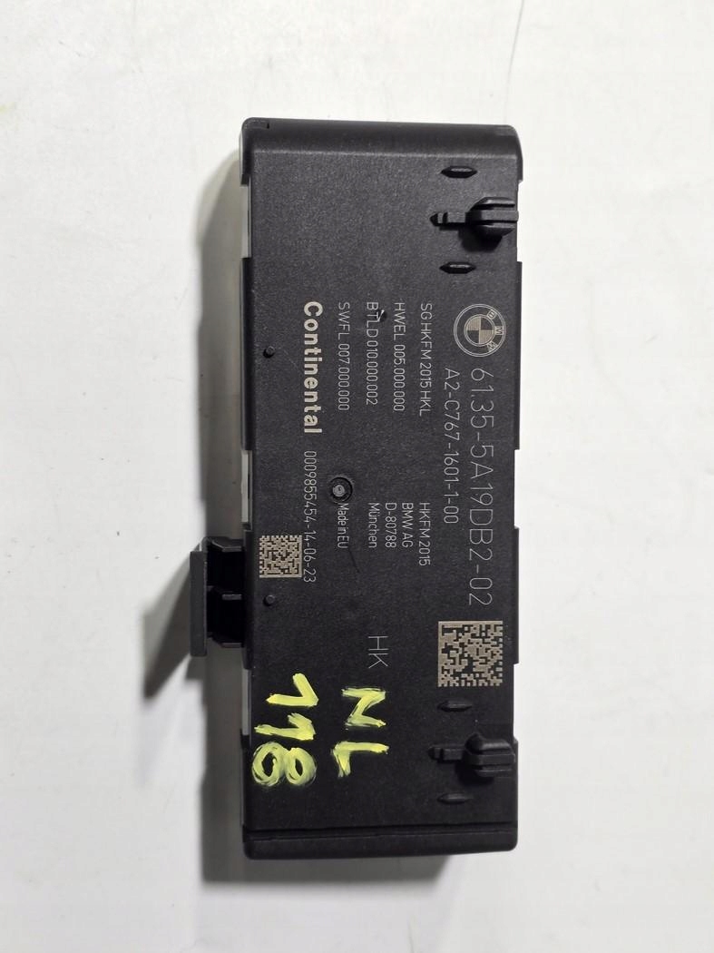 BMW G01 G05 G16 G20 G26 G30 STEROWNIK MODUŁ KLAPY BAGAŻNIKA 5A19DB2