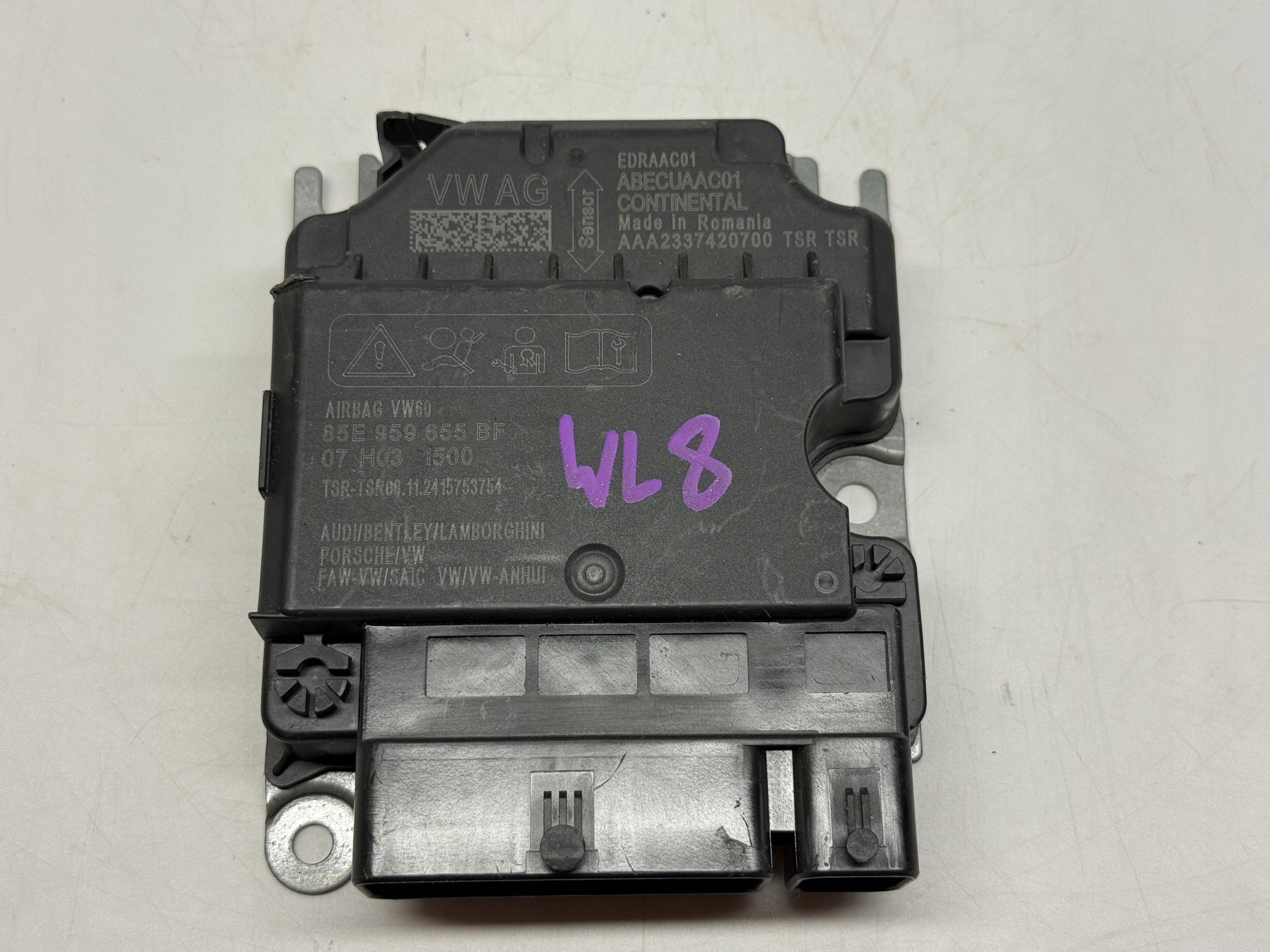 AUDI A6 E-TRON MODUŁ STEROWNIK AIRBAG 85E959655BF