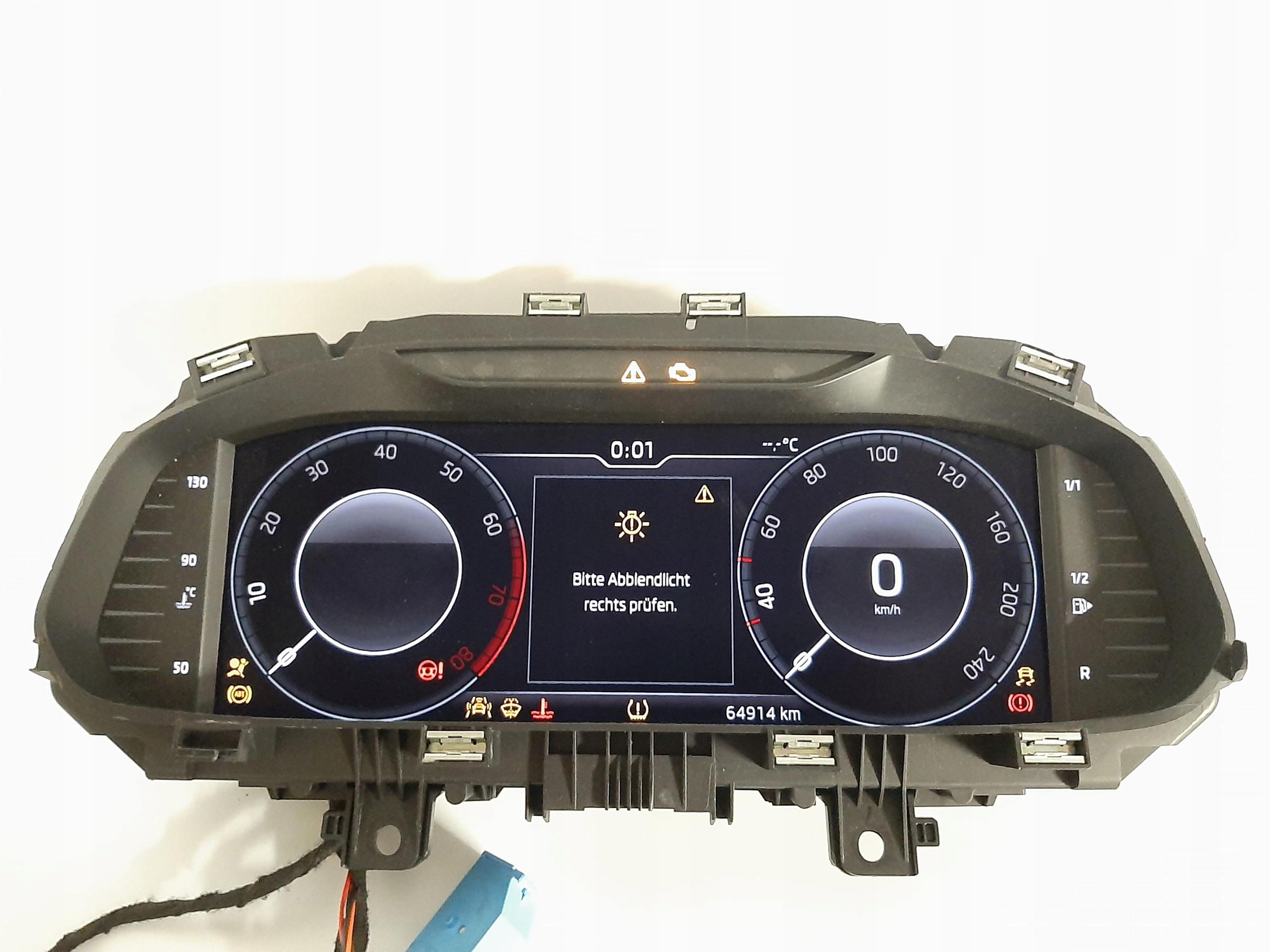 SKODA KAMIQ LICZNIK ZEGARY VIRTUAL COCKPIT 654920790A