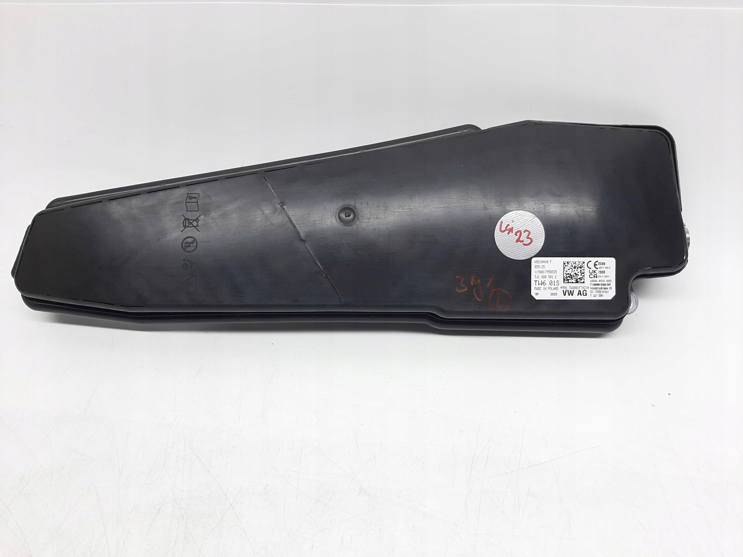 SKODA SUPERB IV PODUSZKA POWIETRZNA BOCZNA FOTELA LEWA AIRBAG 3J1880581E