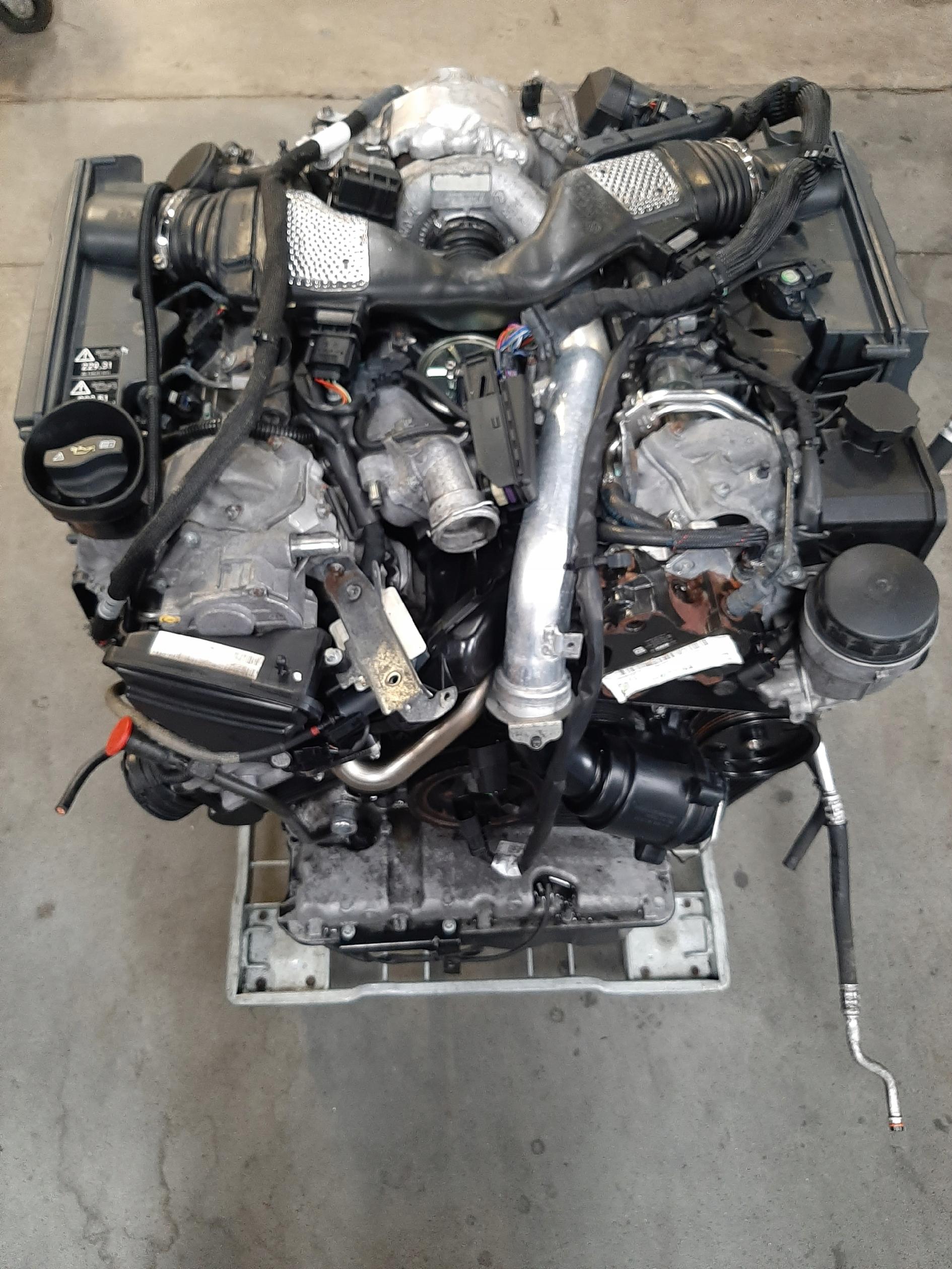 MERCEDES-BENZ R-CLASS W251 4MATIC 350 CDI SILNIK OM642.950 3.0 V6 DIESEL