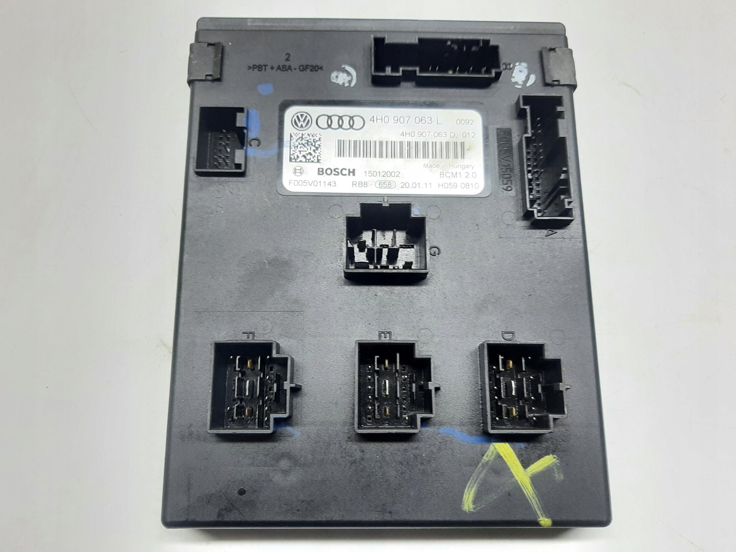 VOLKSWAGEN TOUAREG II 2010- MODUŁ KOMFORTU STEROWNIK BCM 4H0907063L