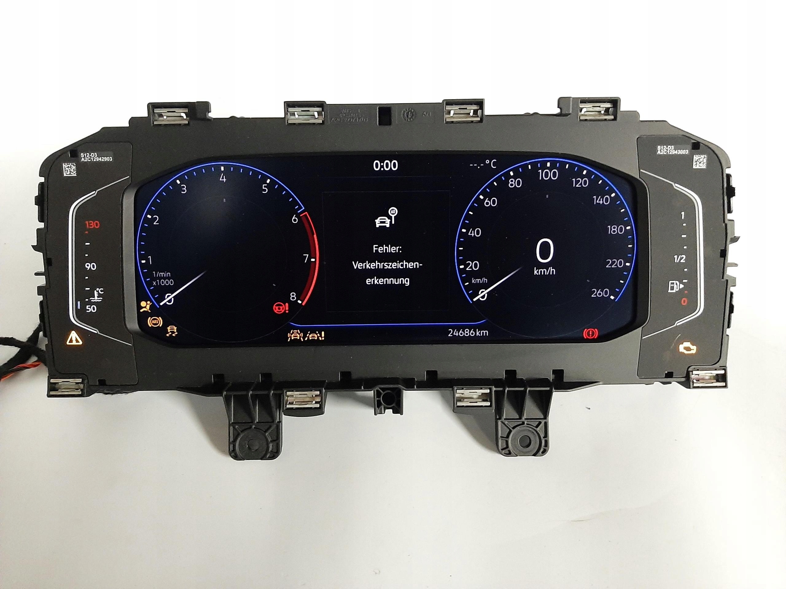 VW T-ROC LICZNIK ZEGARY VIRTUAL COCKPIT 17A920320B