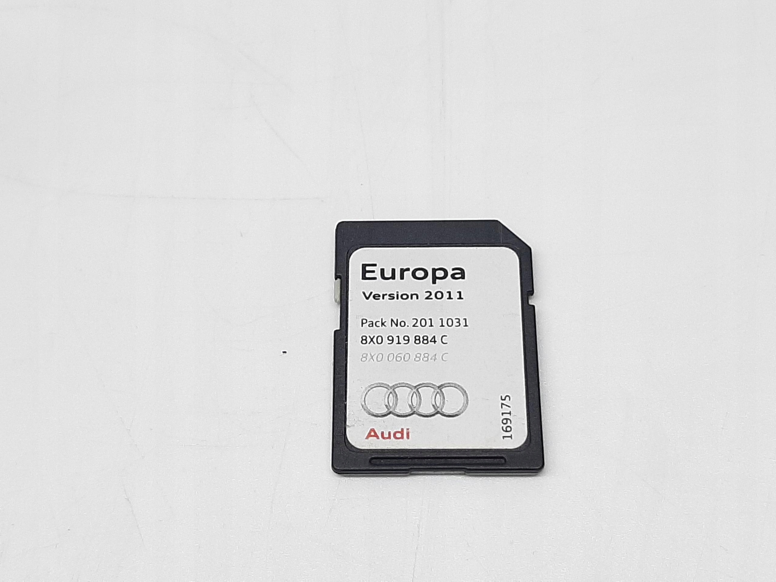 AUDI A7 SPORTBACK 2010- KARTA SD MAPA NAWIGACJI 8X0919884C