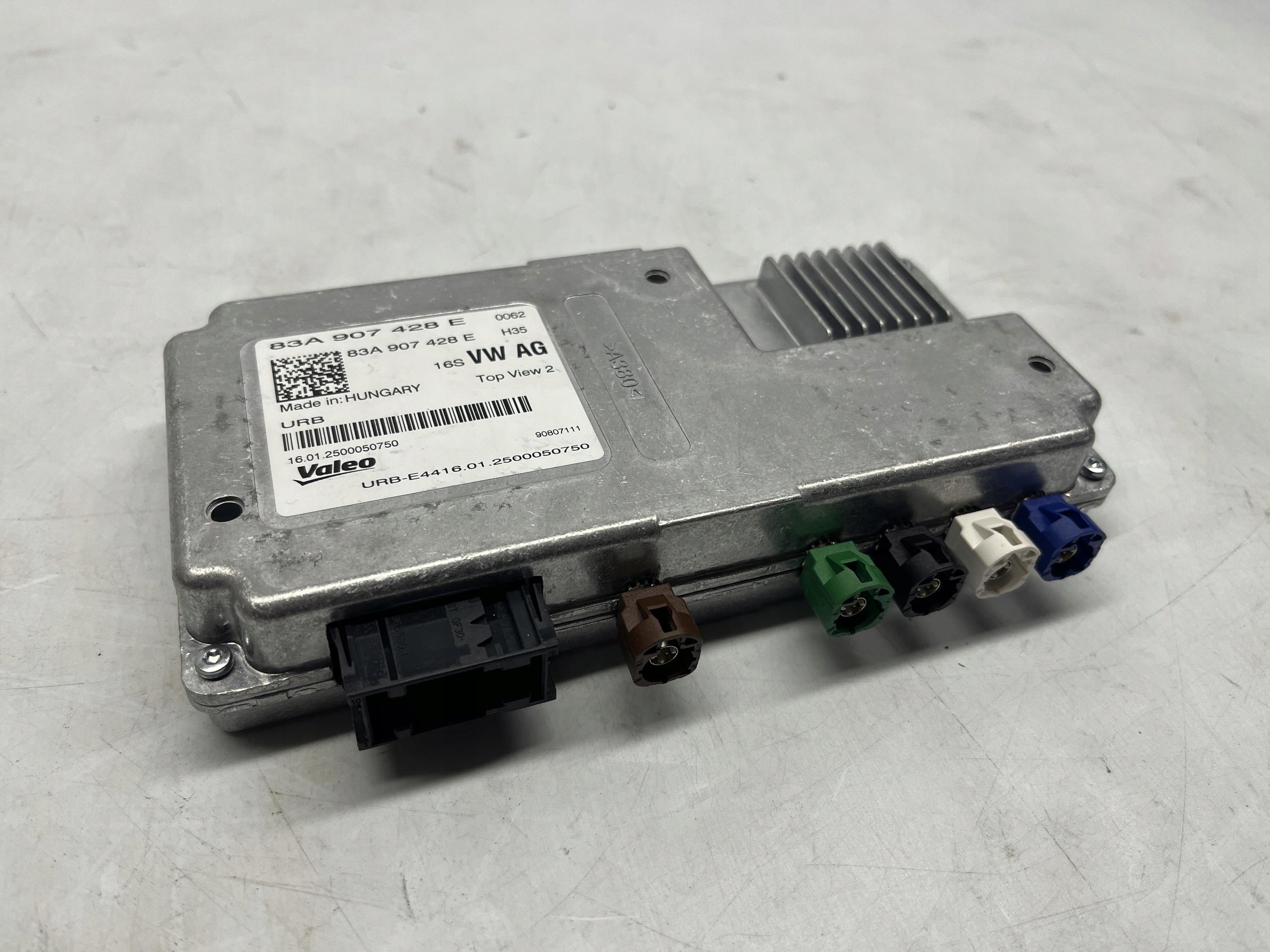 AUDI Q3 83A STEROWNIK MODUŁ KAMER CAMERA TOP VIEV 83A907428E