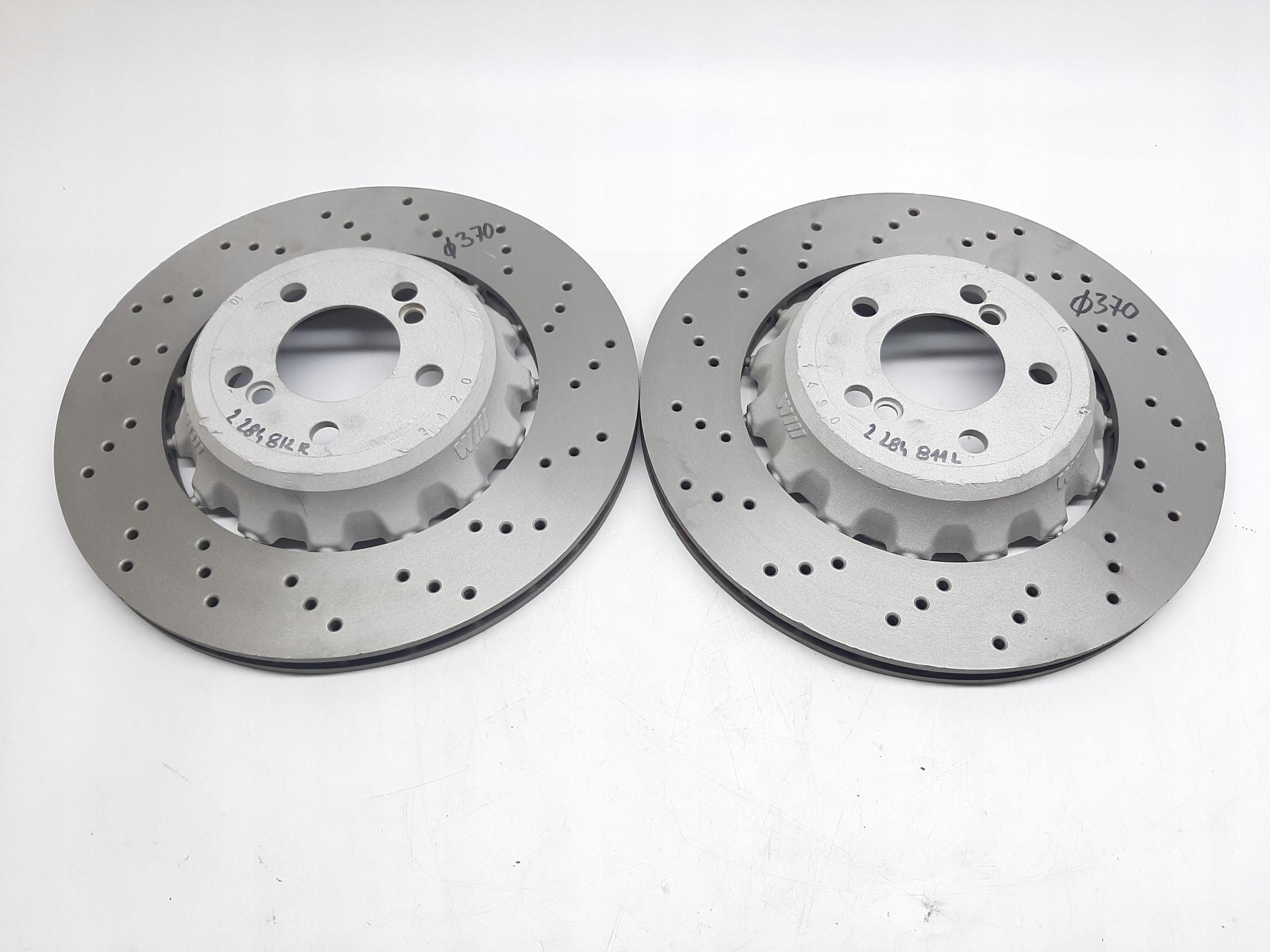 BMW M3 F80 TARCZA HAMULCOWA TYŁ TYLNA 2284812 2284811
