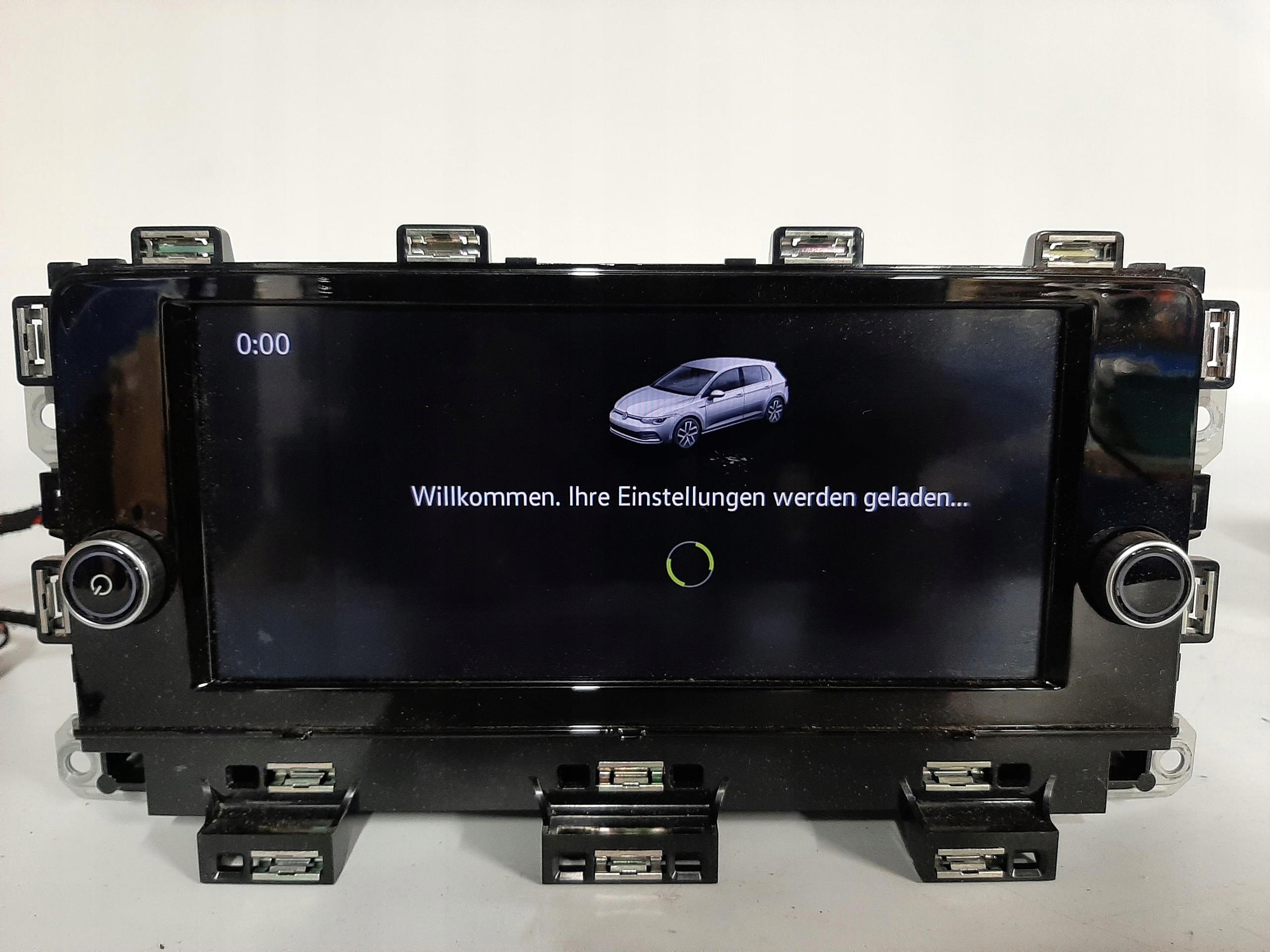 VW GOLF VIII MULTIMEDIA EKRAN WYŚWIETLACZ NAVI MIB 5H0035867