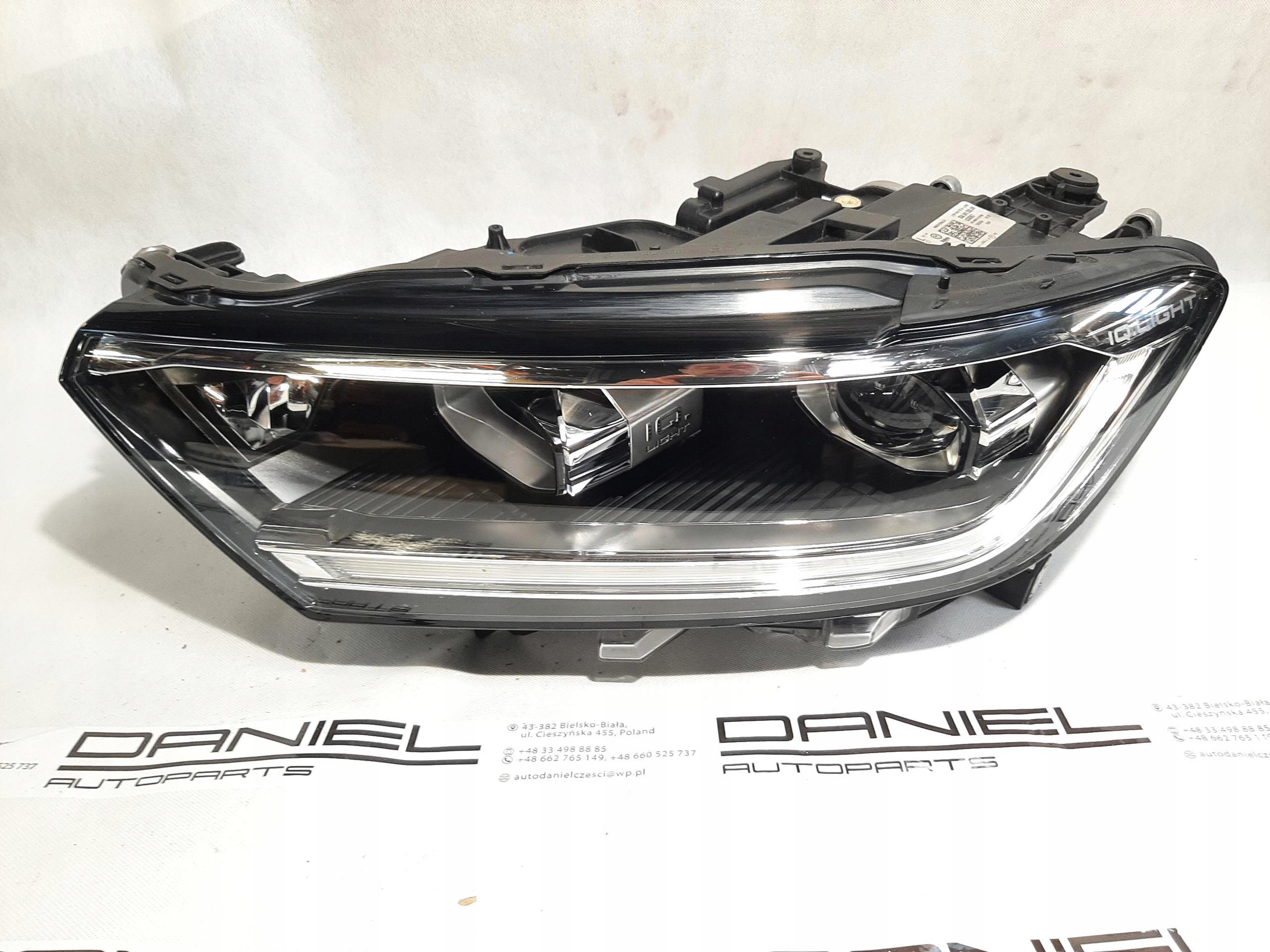 VW T-ROC I LIFT REFLEKTOR LAMPA LEWY FULL LED IQ LIGHT 2GA941035AR LC06967