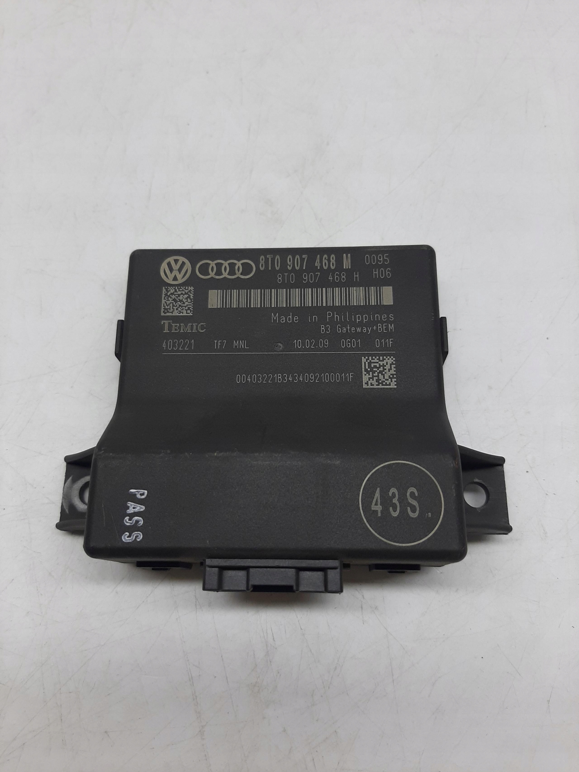 AUDI A4 B8 A5 8T Q5 8R MODUŁ INTERFACE GATEWAY 8T0907468M 8T0907468H