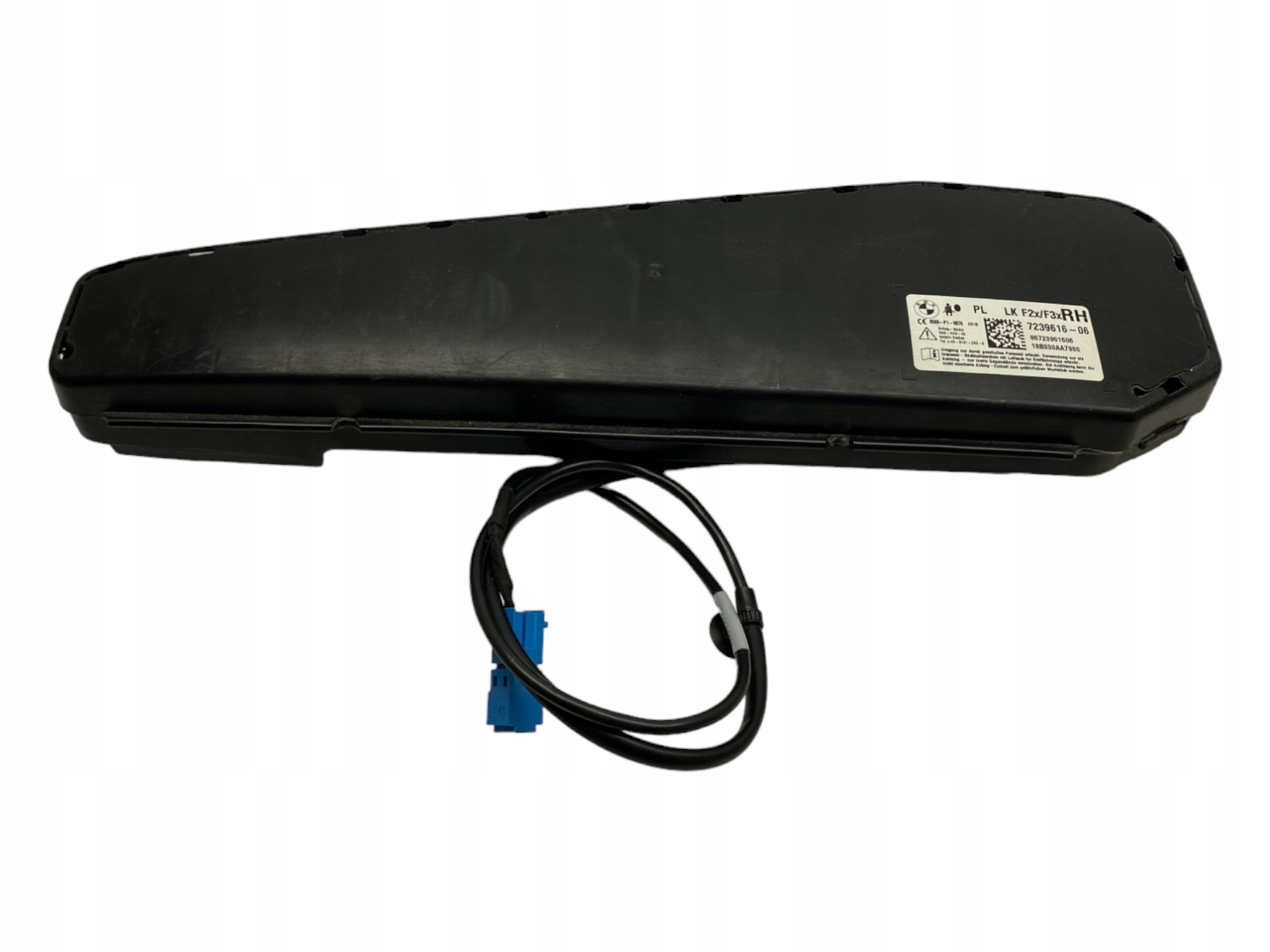 BMW F20 F30 F80 PODUSZKA BOCZNA FOTEL PRZÓD PRAWA 72127239616