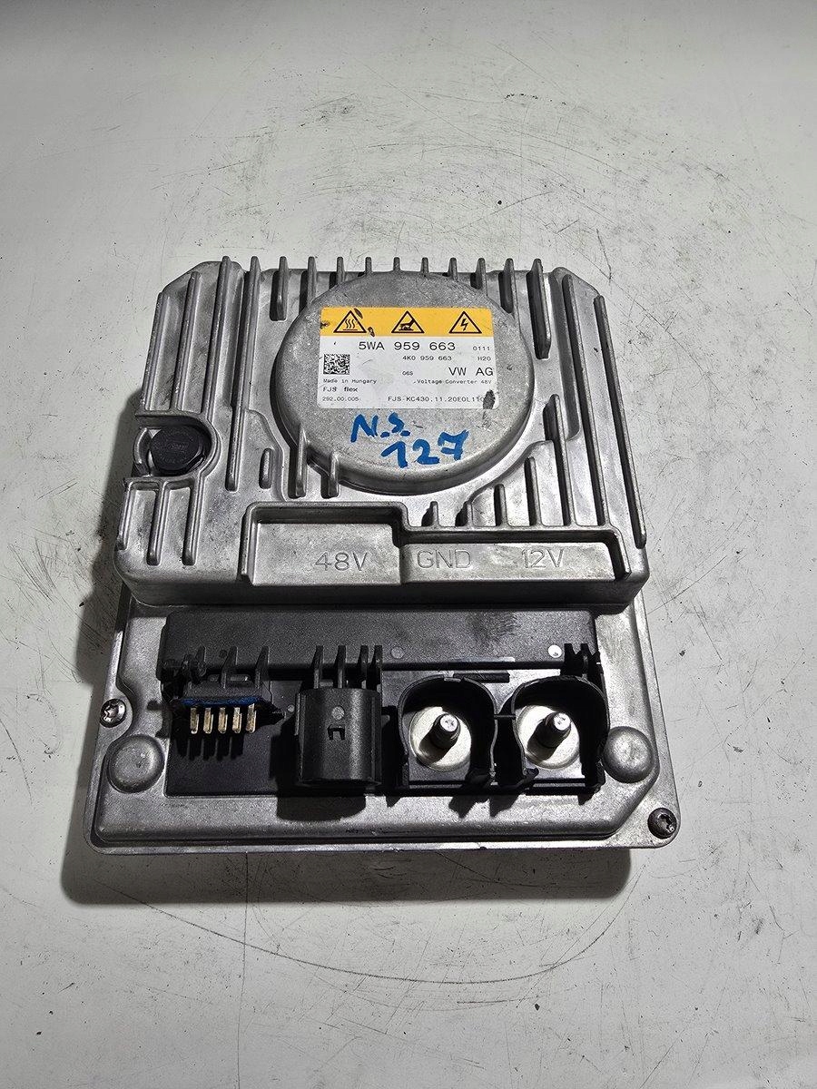 VW GOLF VIII AUDI A3 8Y PRZETWORNICA NAPIĘCIA 5WA959663