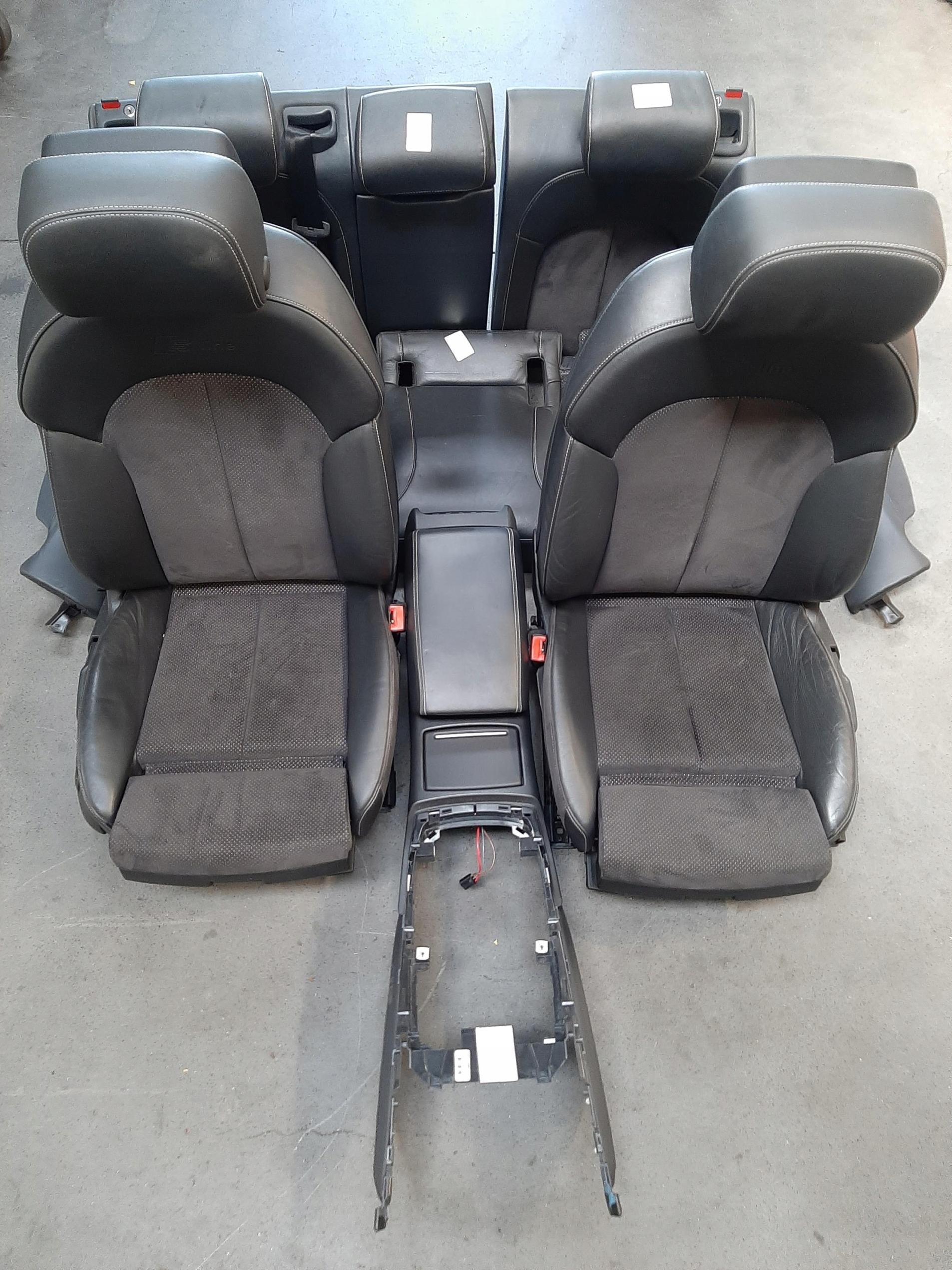 FOTELE KANAPA TUNEL AUDI A6 C7 LIFT SEDAN S-LINE 2014-