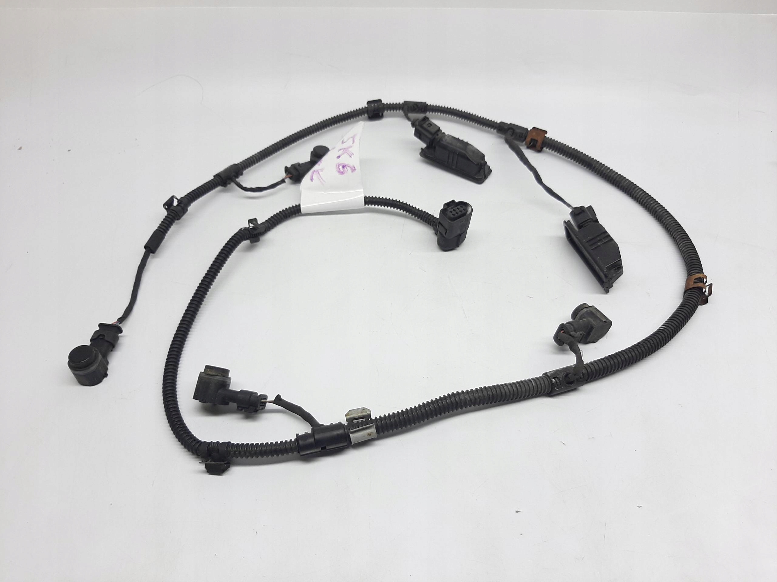 VW GOLF VI PLUS WIĄZKA INSTALACJA ZDERZAKA TYŁ PDC 5M0971085