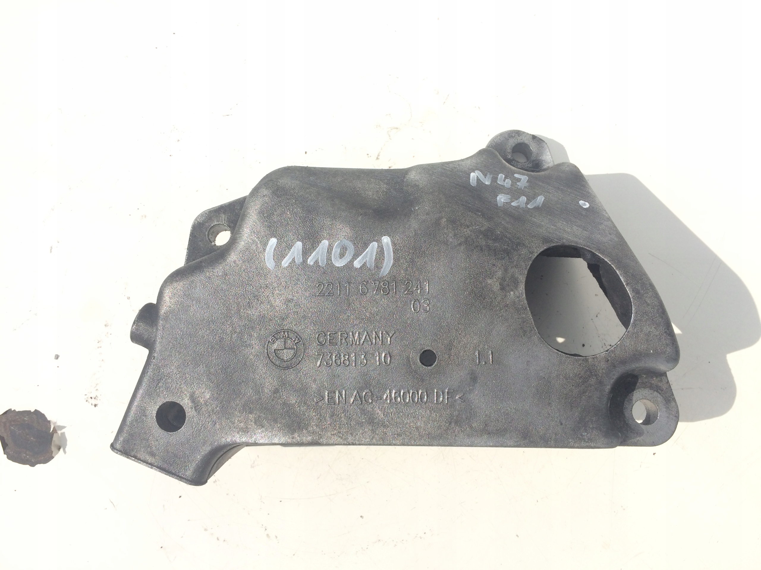 BMW SERII 5 F10 F11 2.0D 2010- ŁAPA MOCOWANIE WSPORNIK SILNIKA 6781241