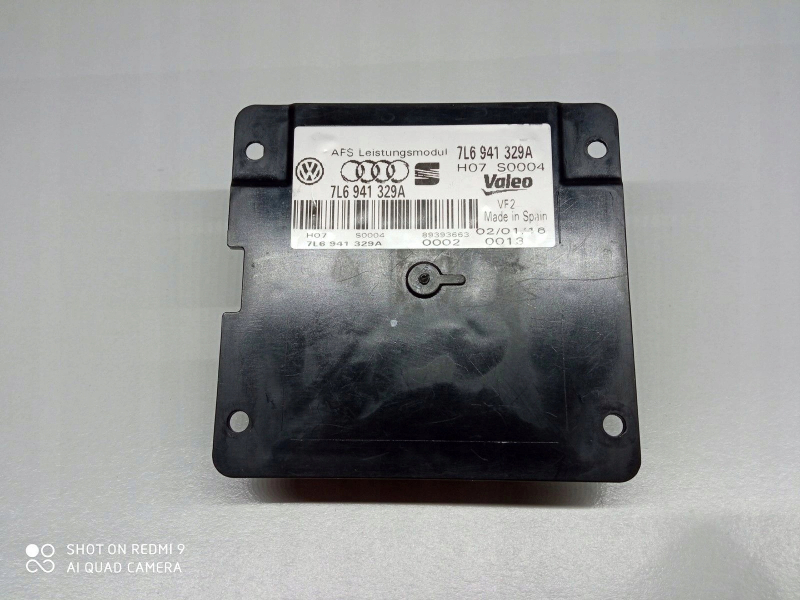 VW Touareg Przetwornica Moduł 7L6941329A doświetlanie xenon plus trafo