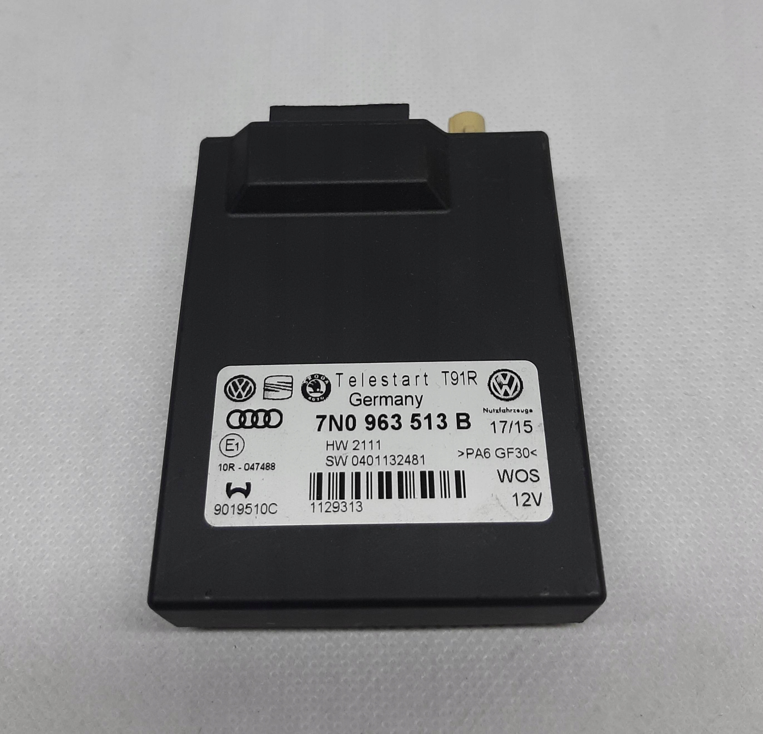 VW Golf Sterownik Odbiornik 7N0963513 A B TELESTART T91R