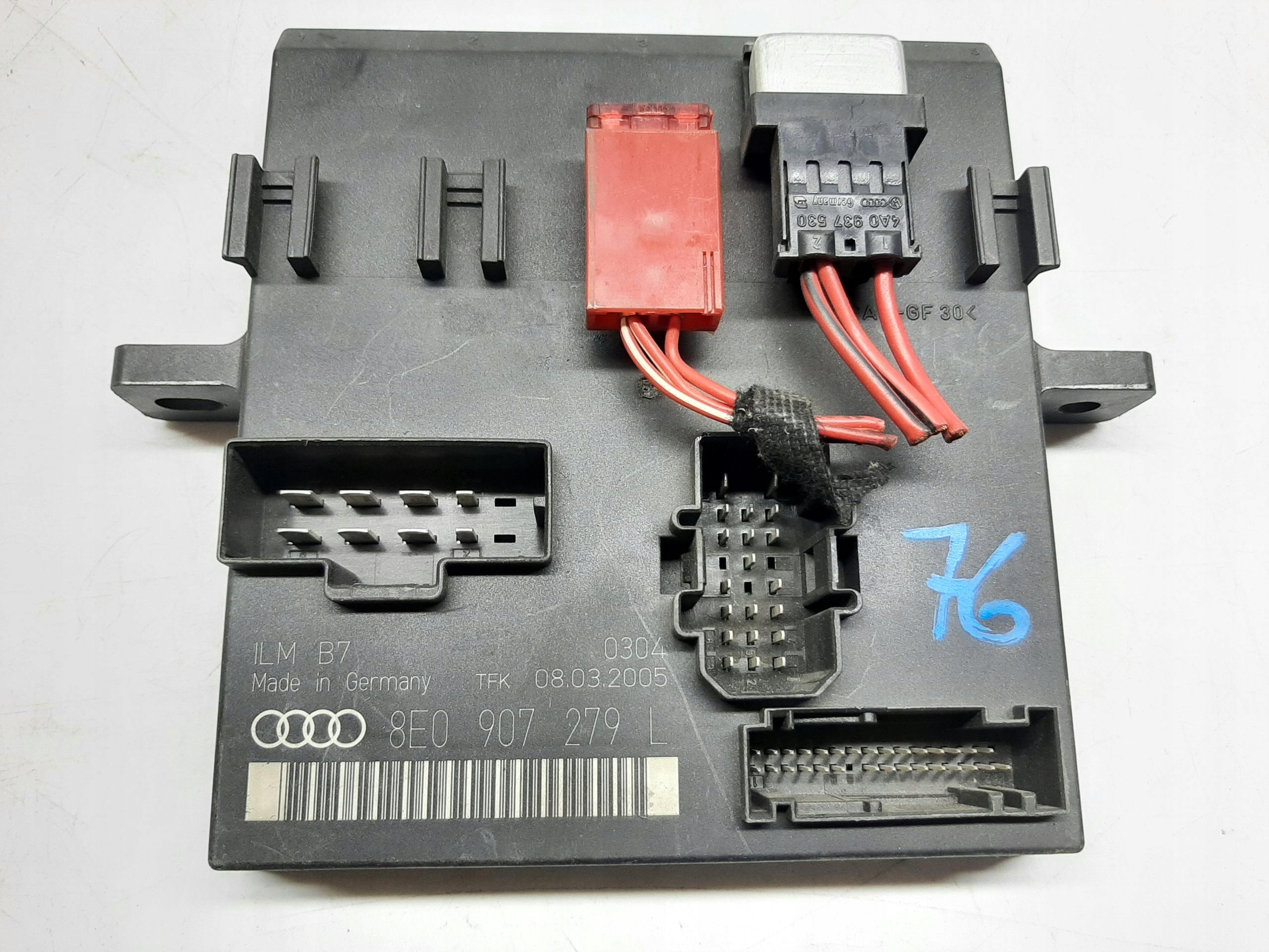 AUDI A4 B7 2004- MODUŁ STEROWNIK ŚWIATEŁ 8E0907279L