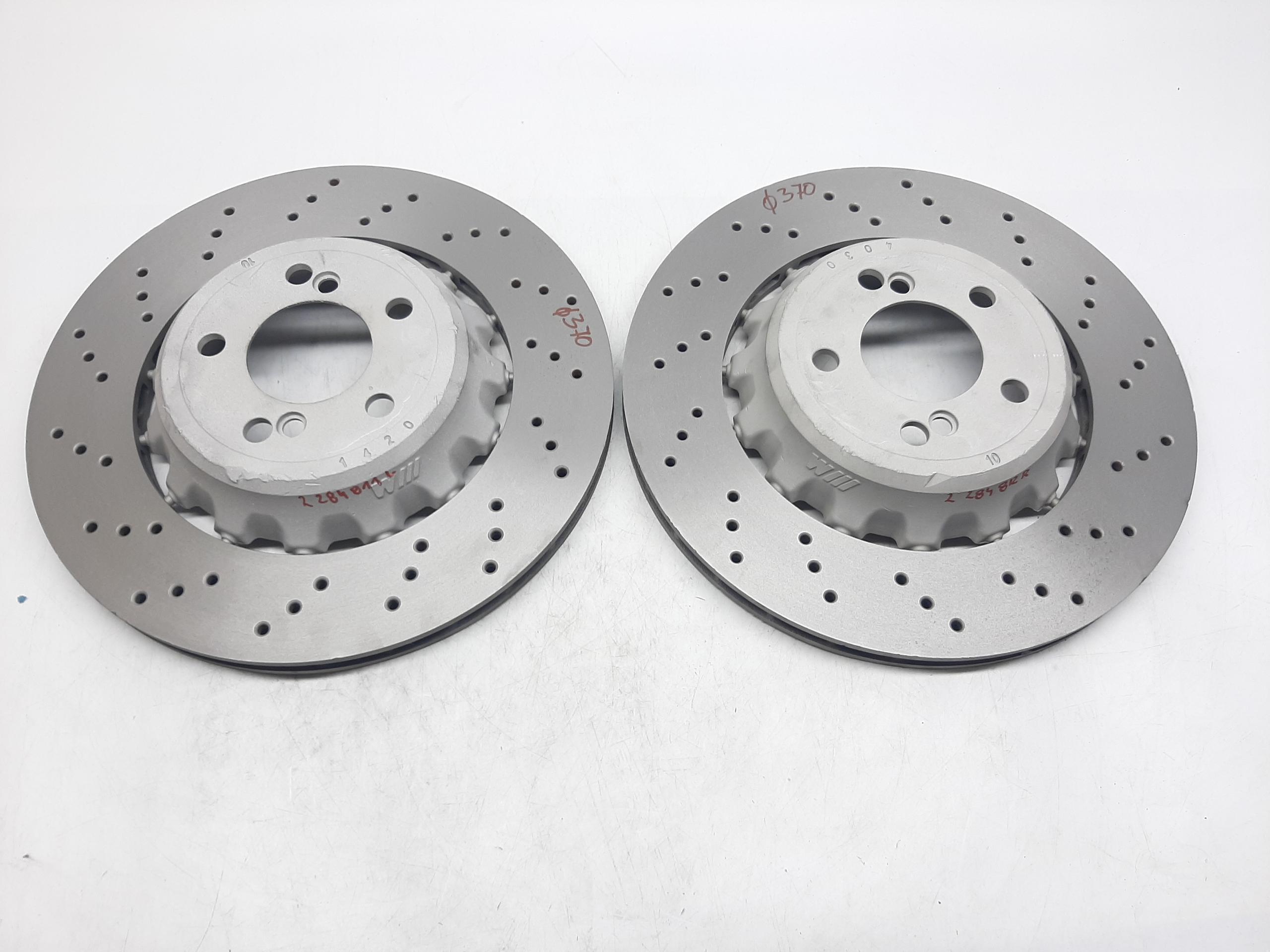 BMW M3 F80 TARCZA HAMULCOWA TYŁ TYLNA 2284812 2284811