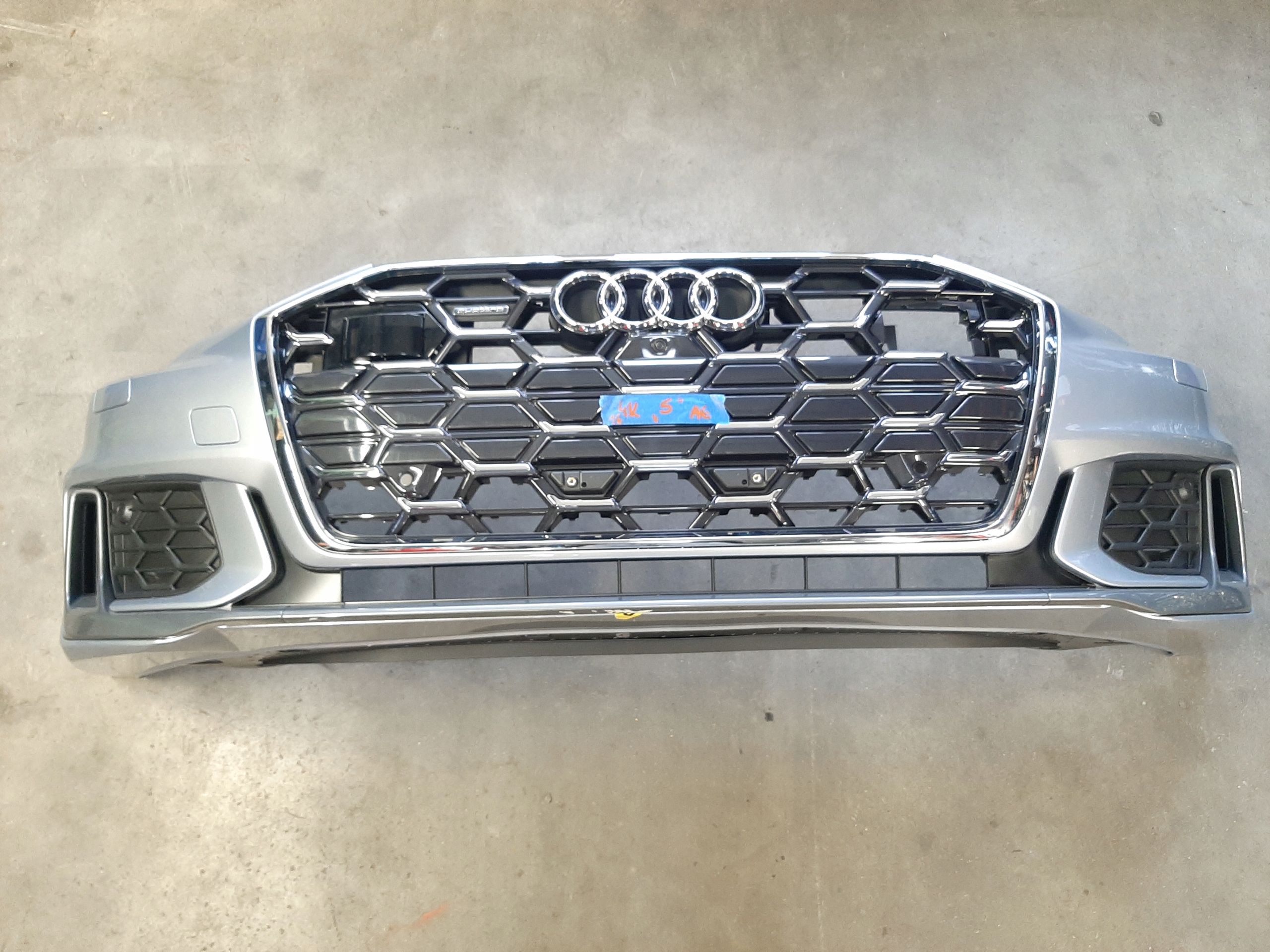 AUDI A6 S6 S-LINE C8 ZDERZAK PRZEDNI KOMPLETNY 4K0807698 6XPDC XENON KAMERA