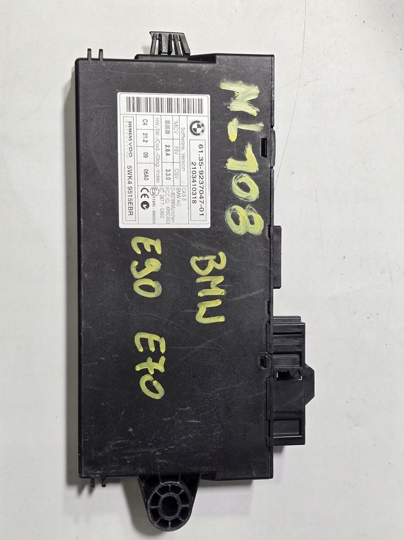 BMW E60 E70 E84 E87 E90 E91 E92 MODUŁ STEROWNIK CAS 3 9237047 5WK49515EBR